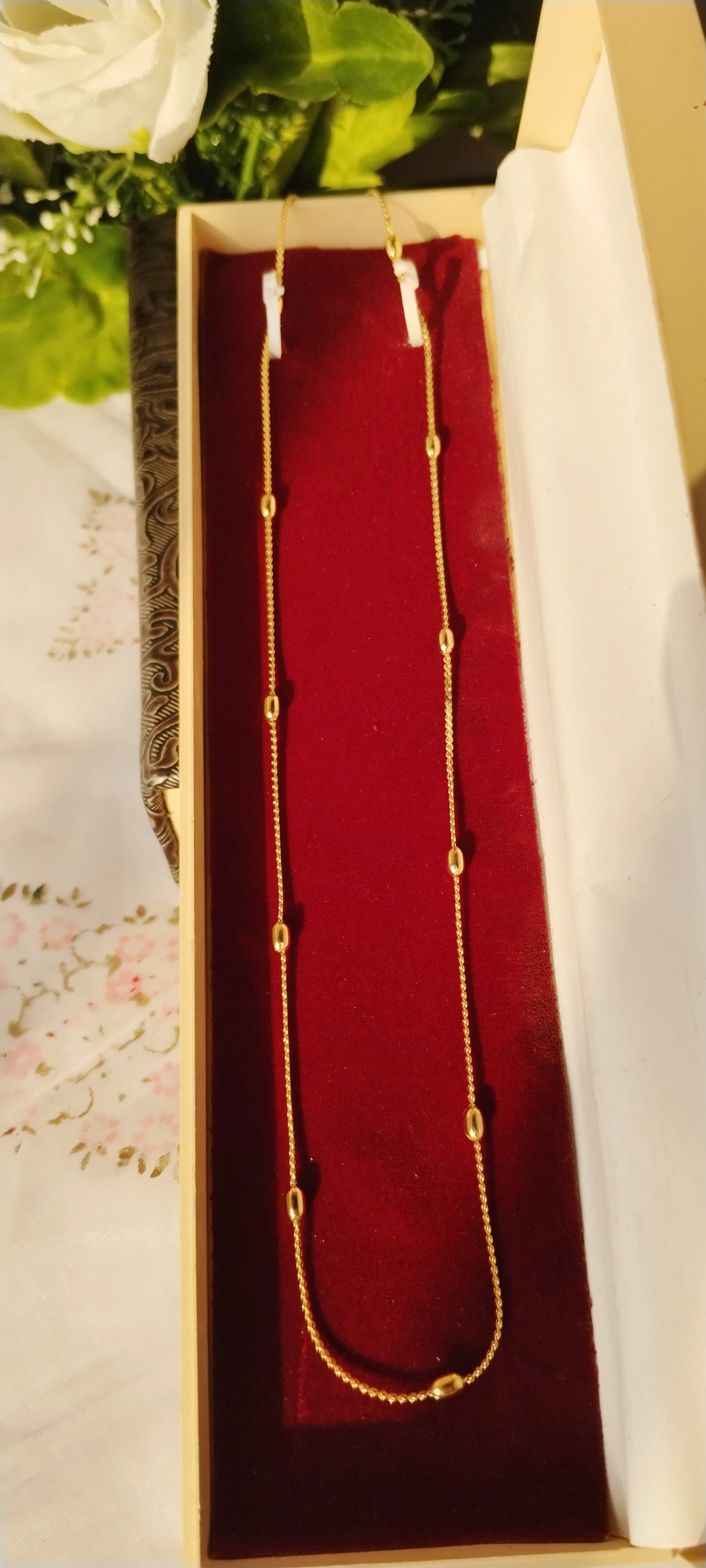 Stainless Steel Gold plated Chain
