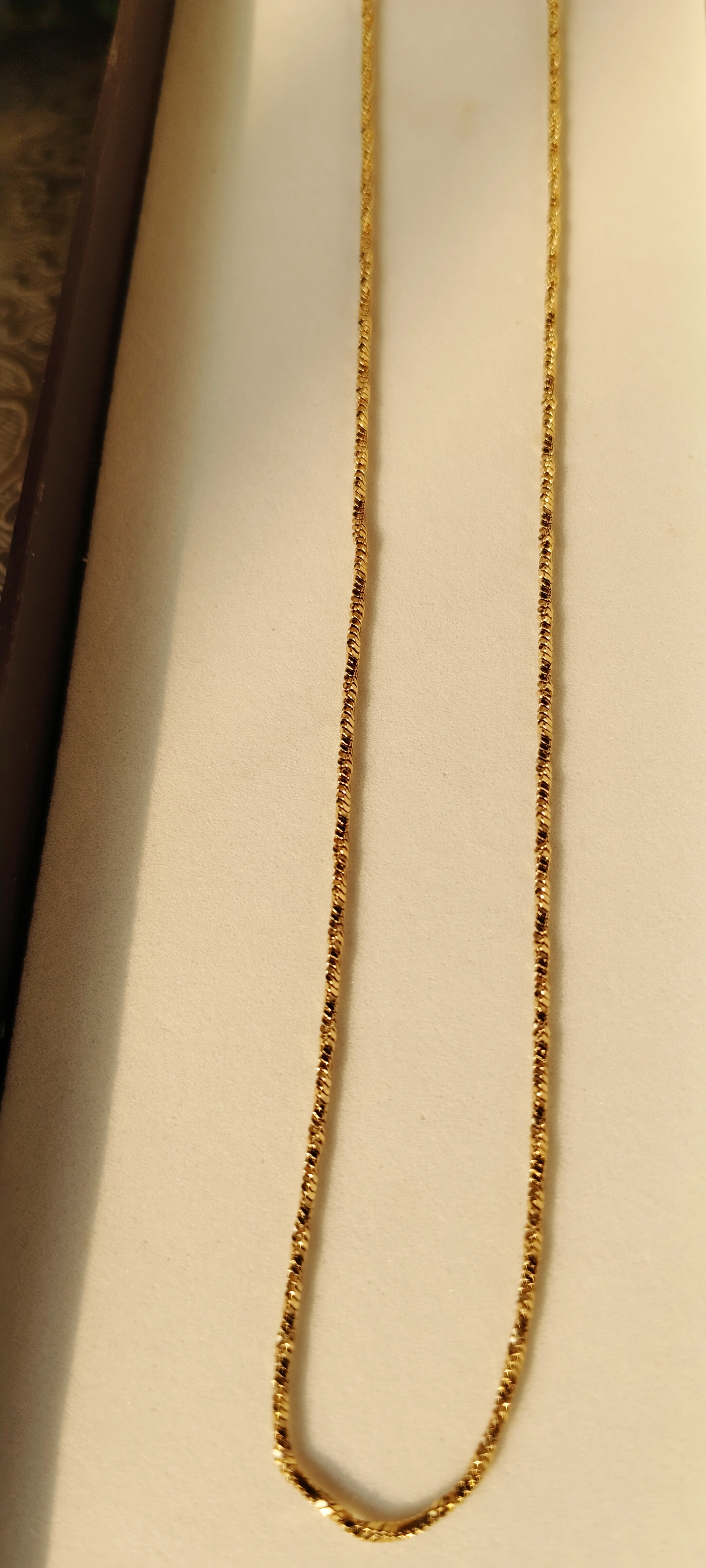 Stainless Steel Gold Plated Chain