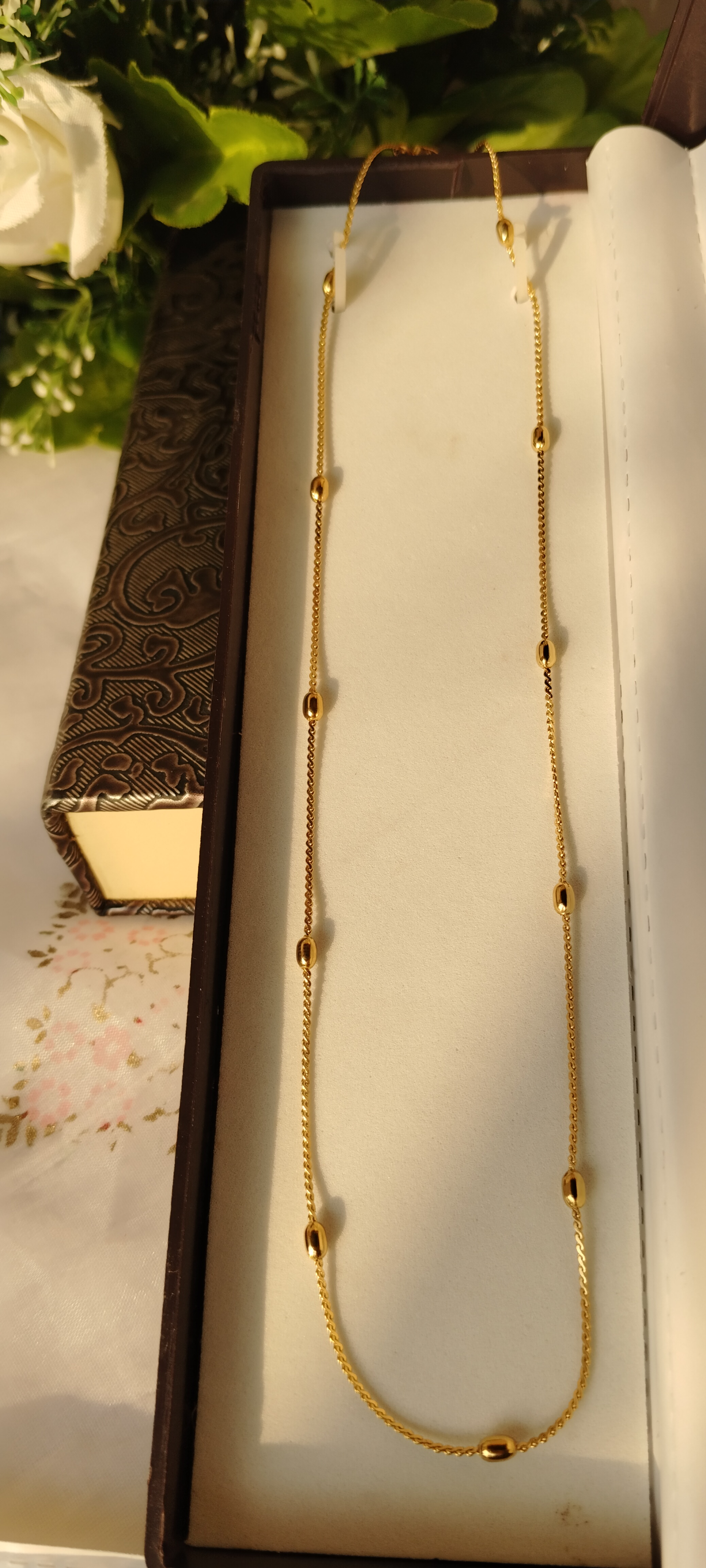 Stainless Steel Gold plated Chain
