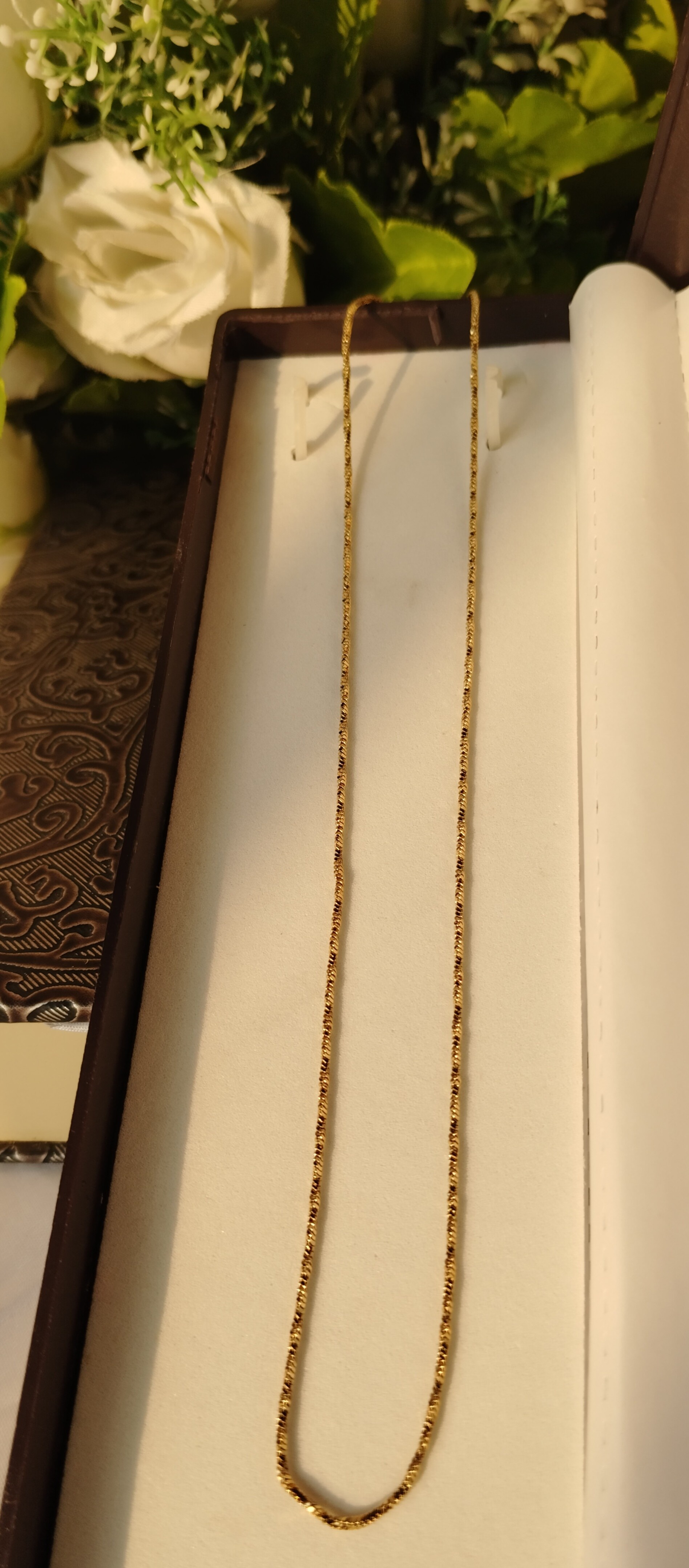 Stainless Steel Gold Plated Chain