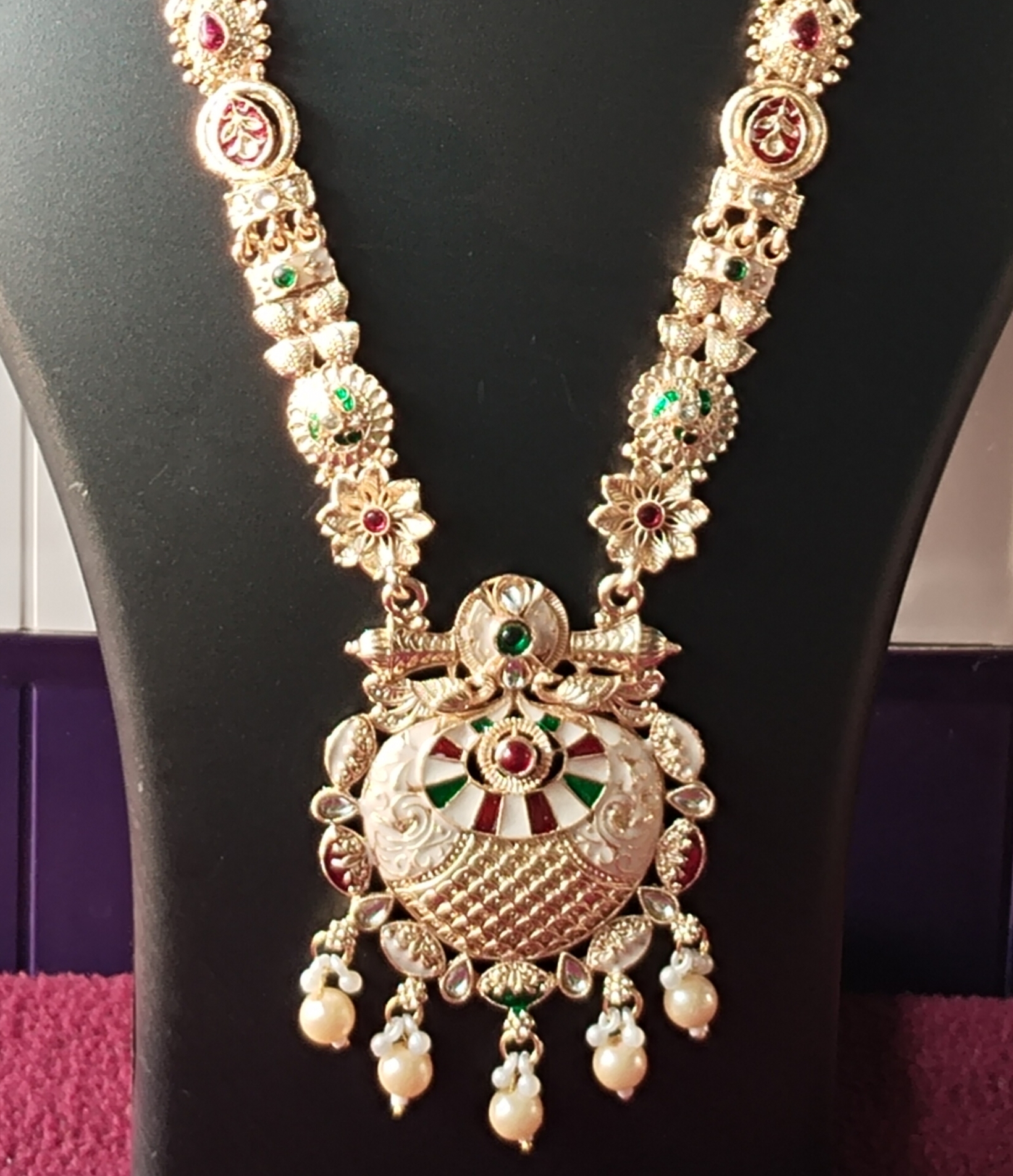Rajwadi Necklace Set