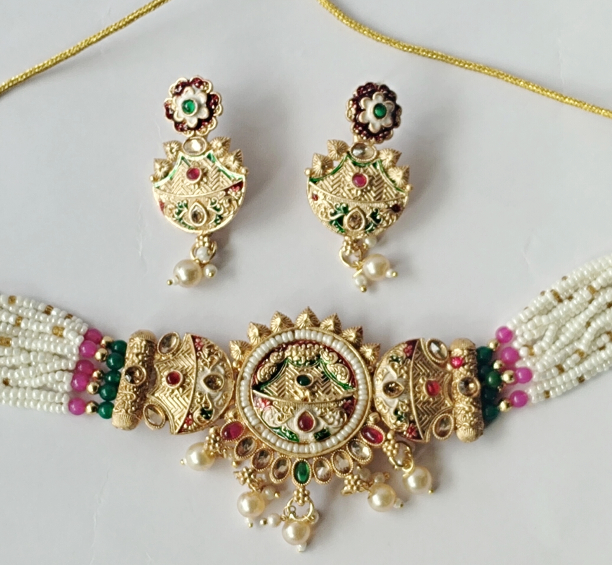 Rajwadi Choker Set
