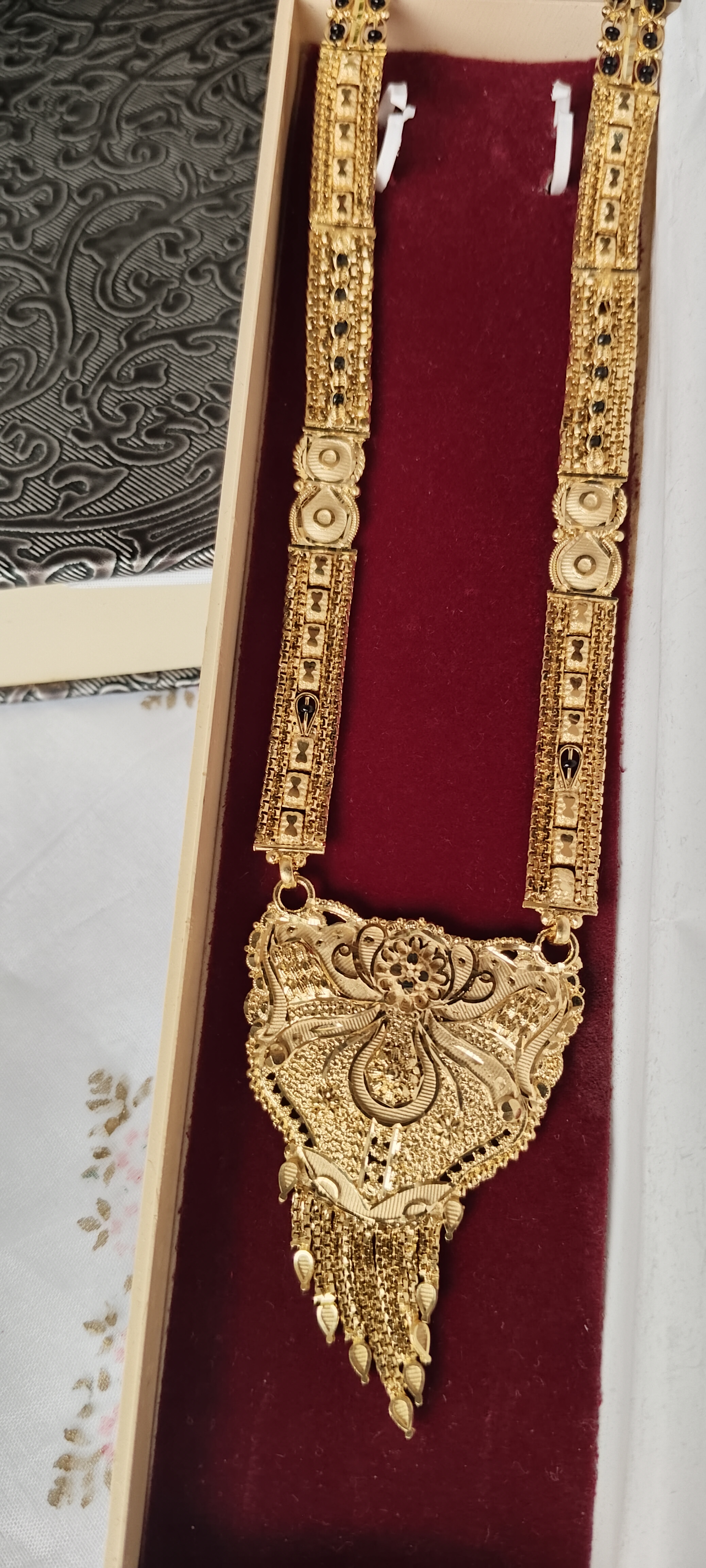 1gm Gold Plated Sona Patti Long Mangalsutra 