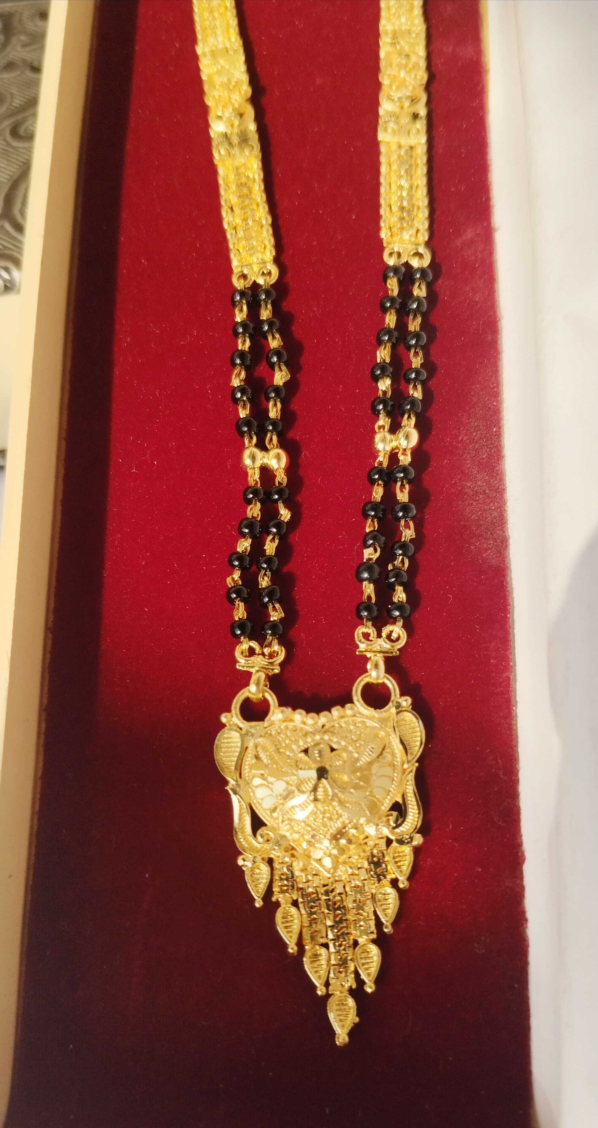 Microgold Plated Short Mangalsutra