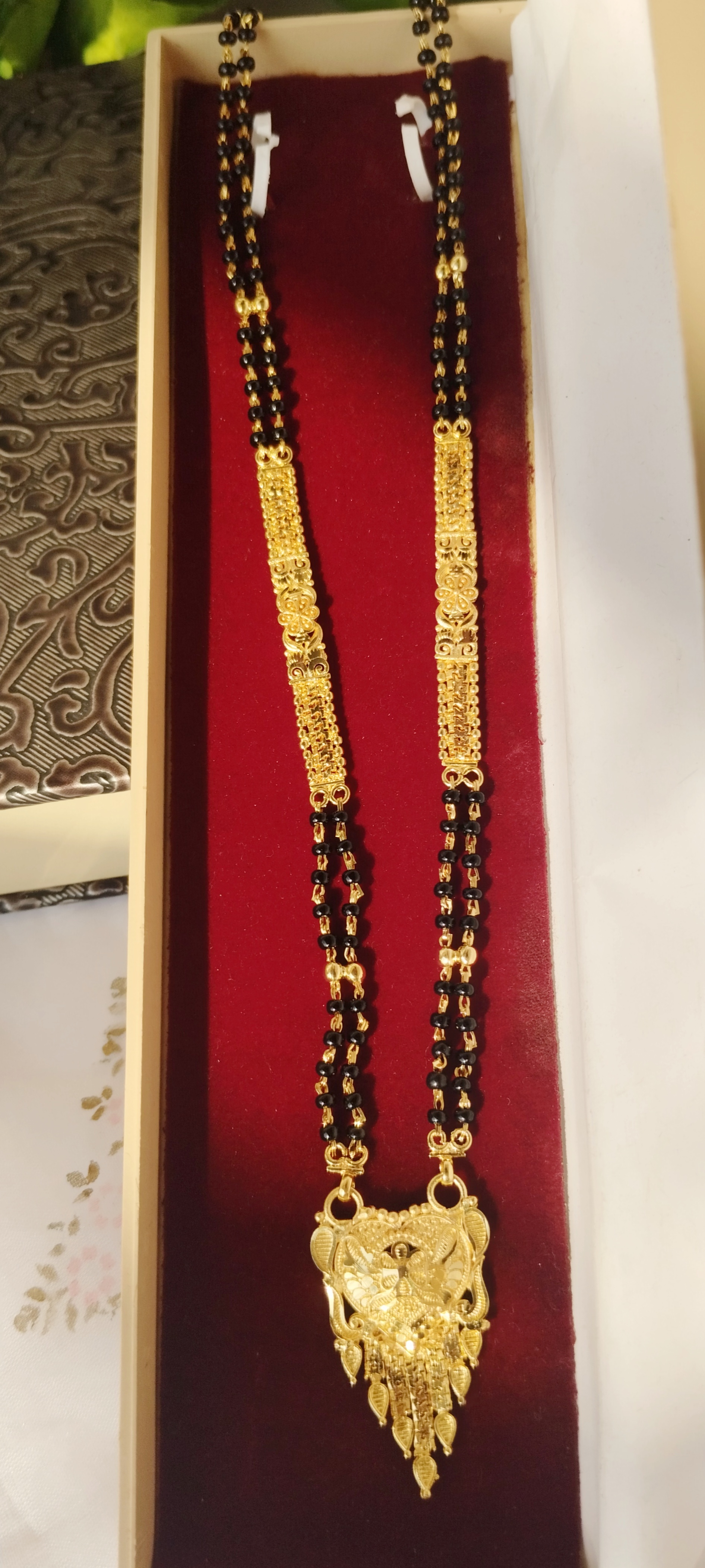 Microgold Plated Short Mangalsutra