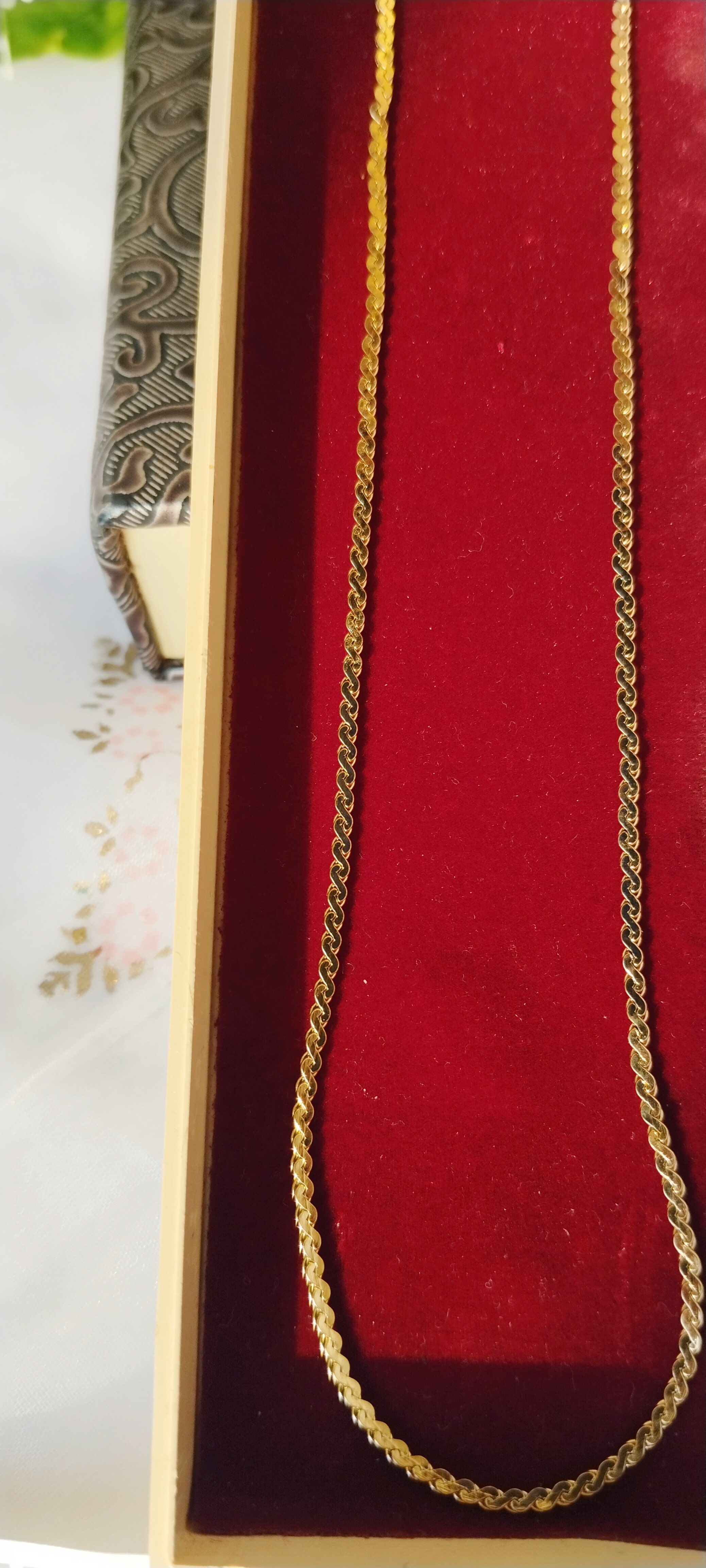 Stainless Steel Gold Plated Chain 