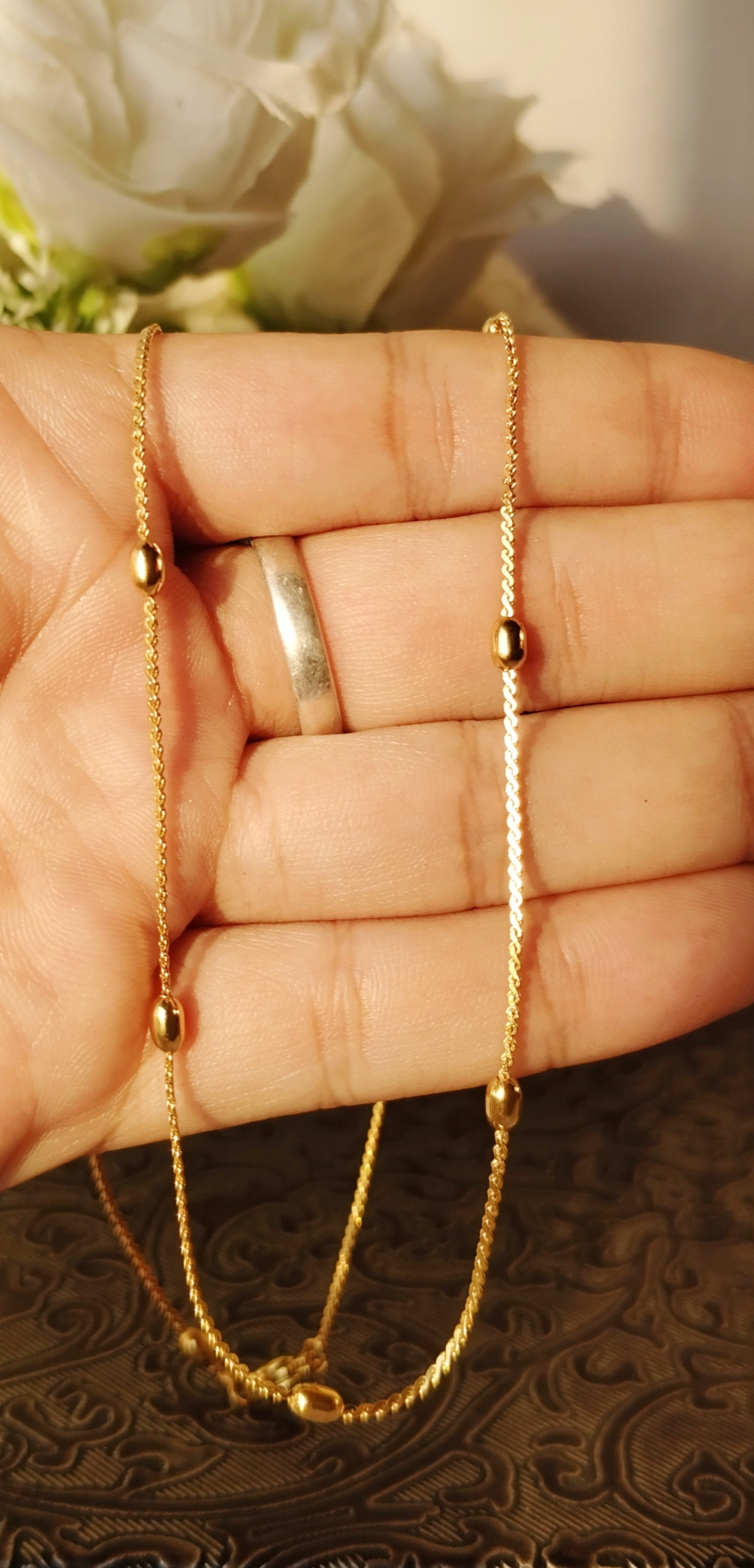 Stainless Steel Gold plated Chain