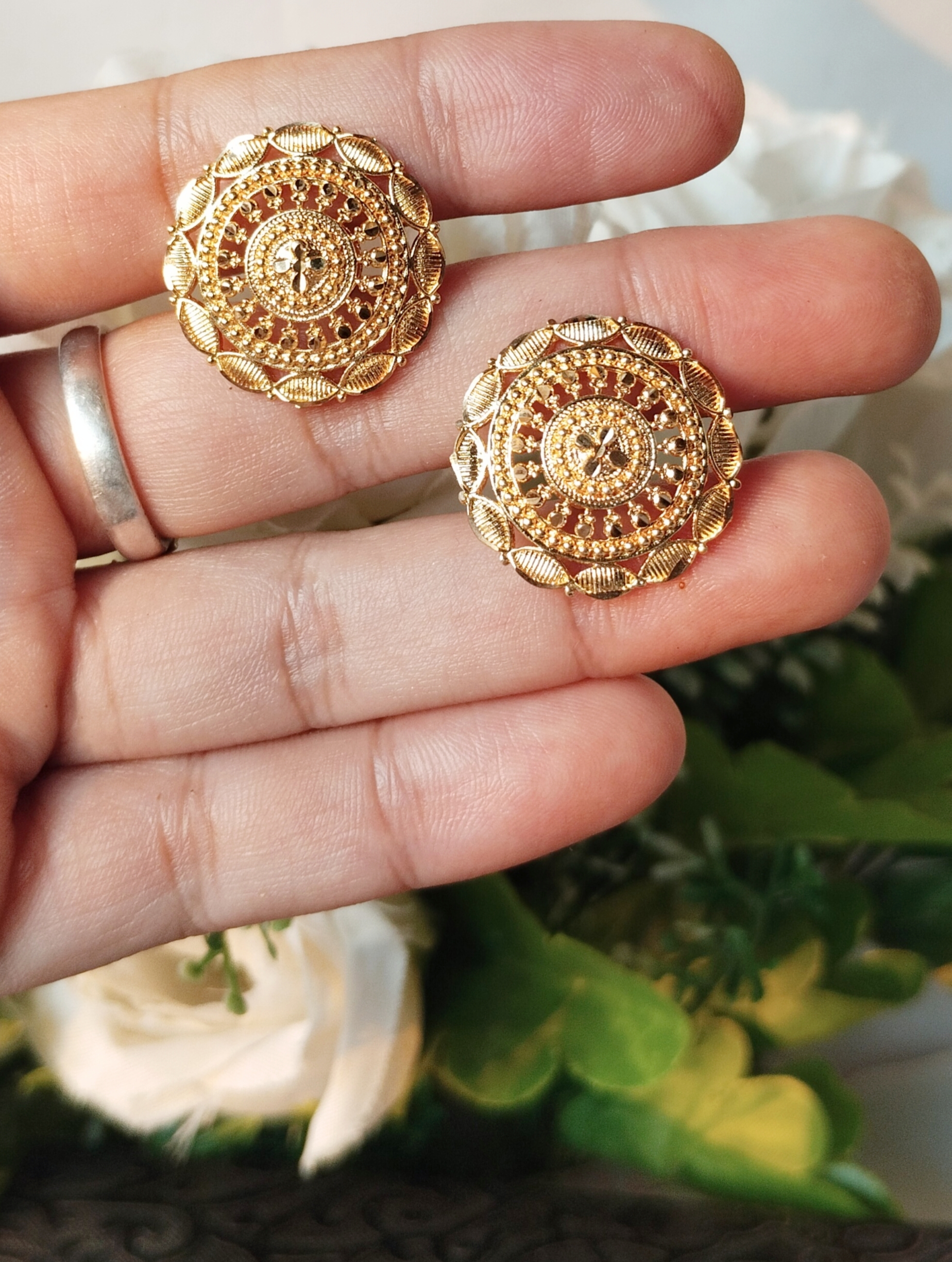 Microgold Plated Studs