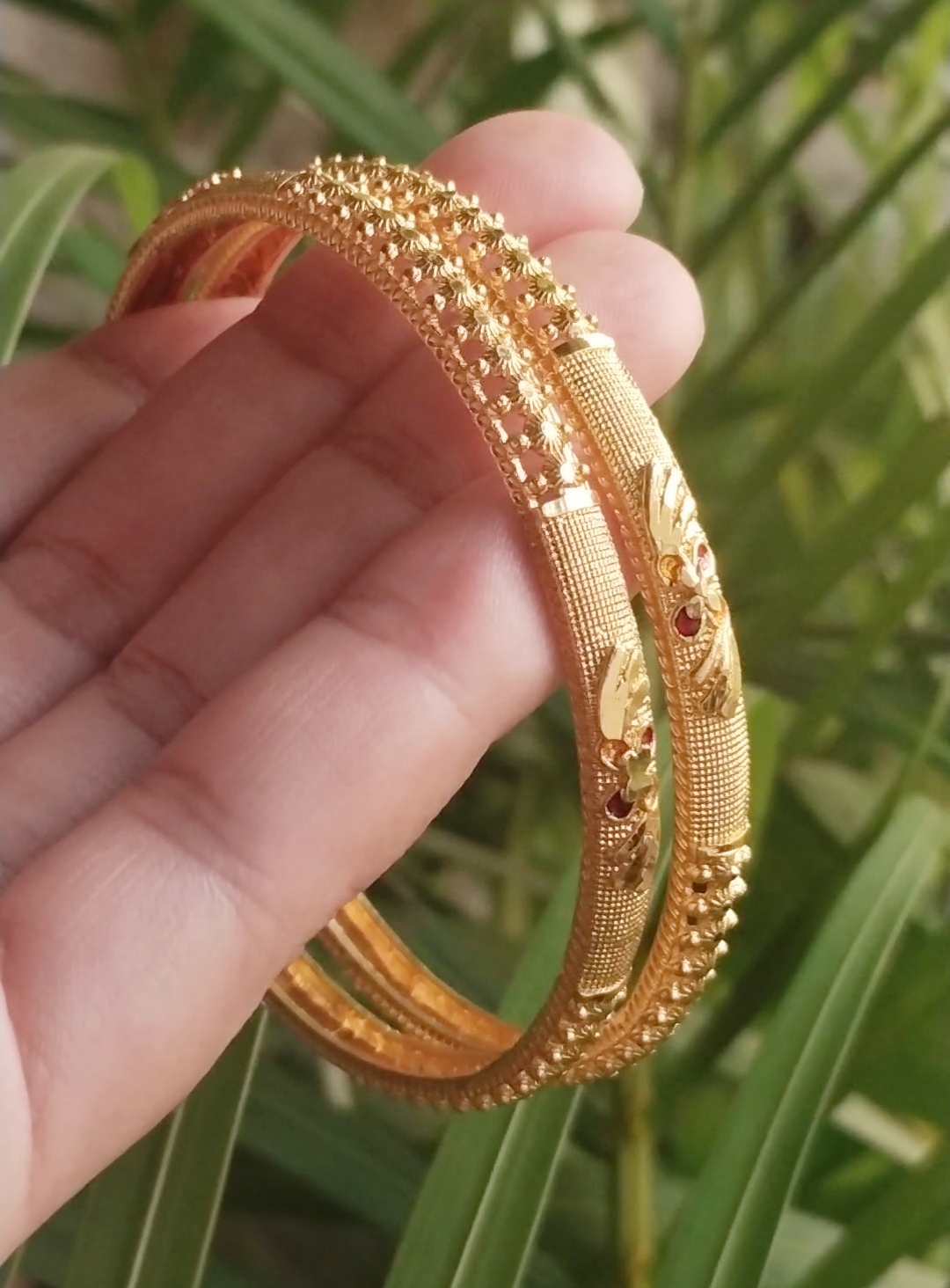 Gold Plated Bangles