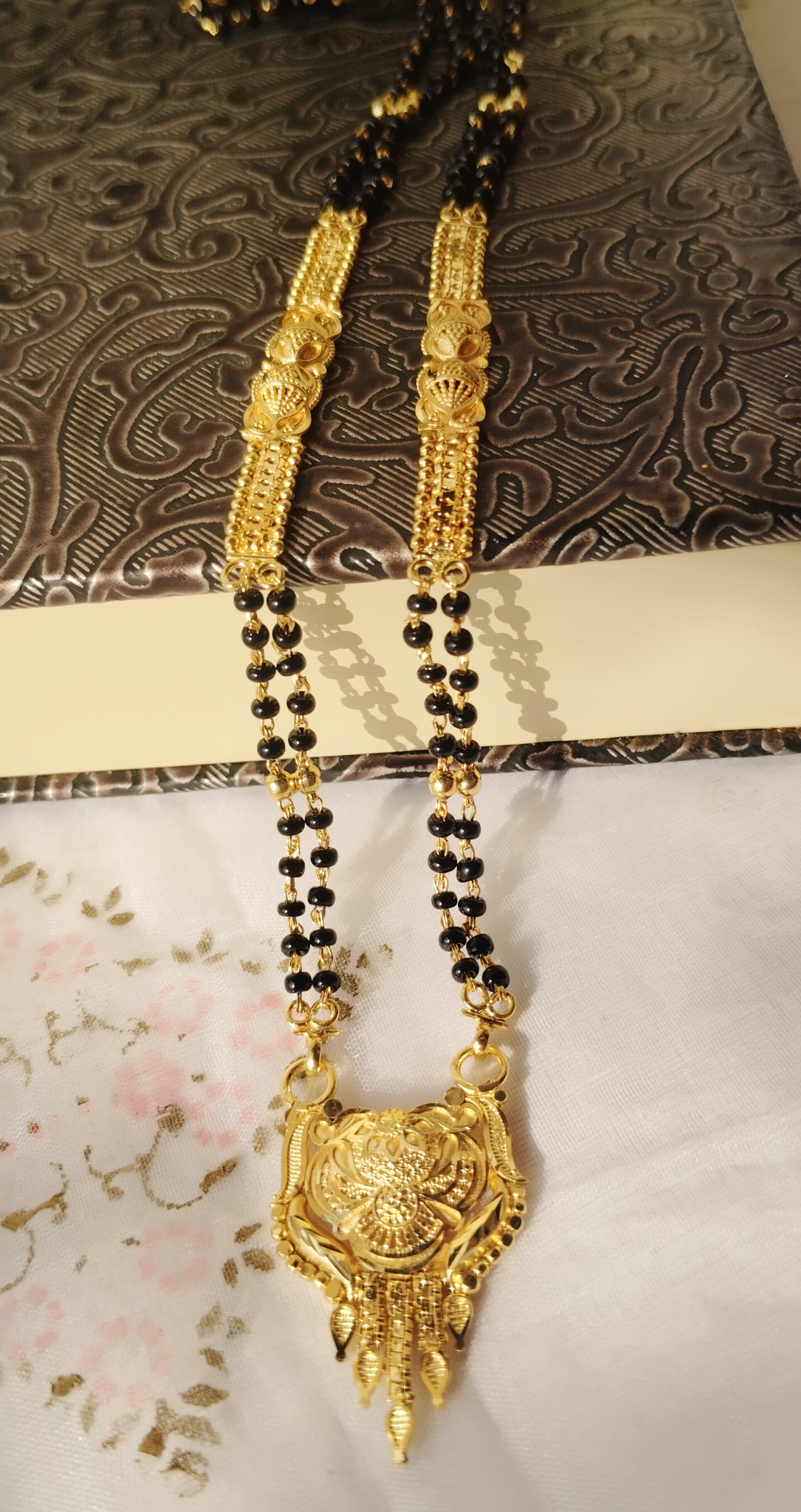 Microgold Plated Short Mangalsutra