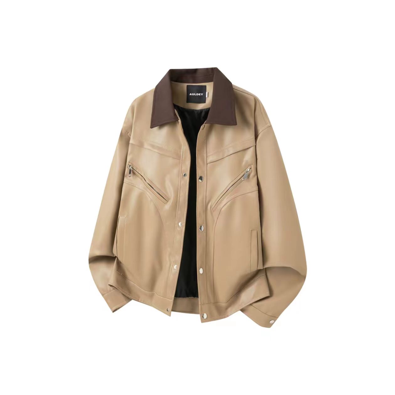 Men's Tan Leather Jacket