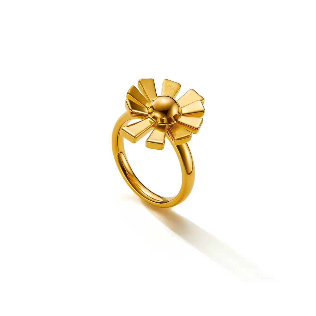 Gold Flower Ring