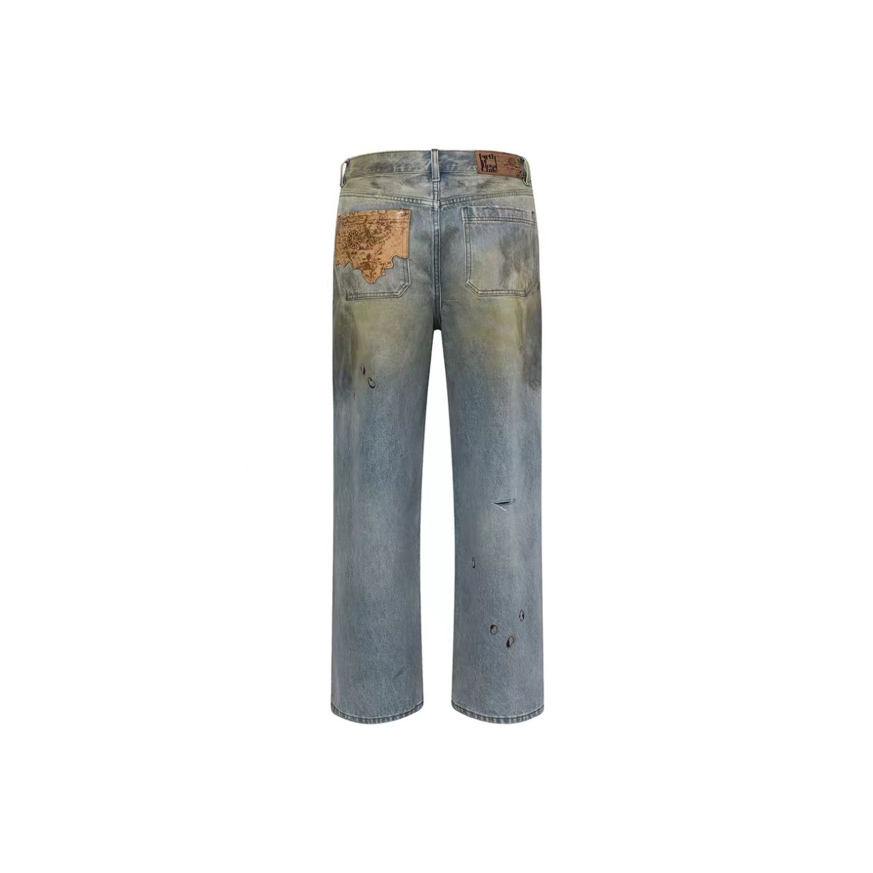 Distressed Vintage Jeans
