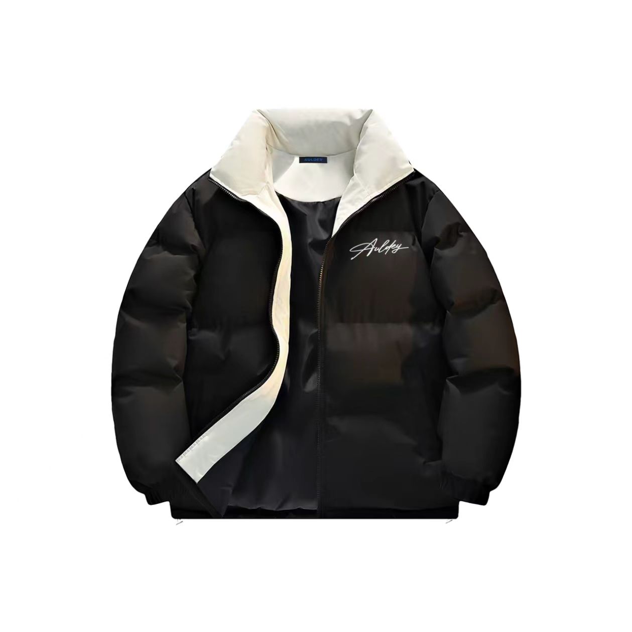 Men's Black Puffer Jacket