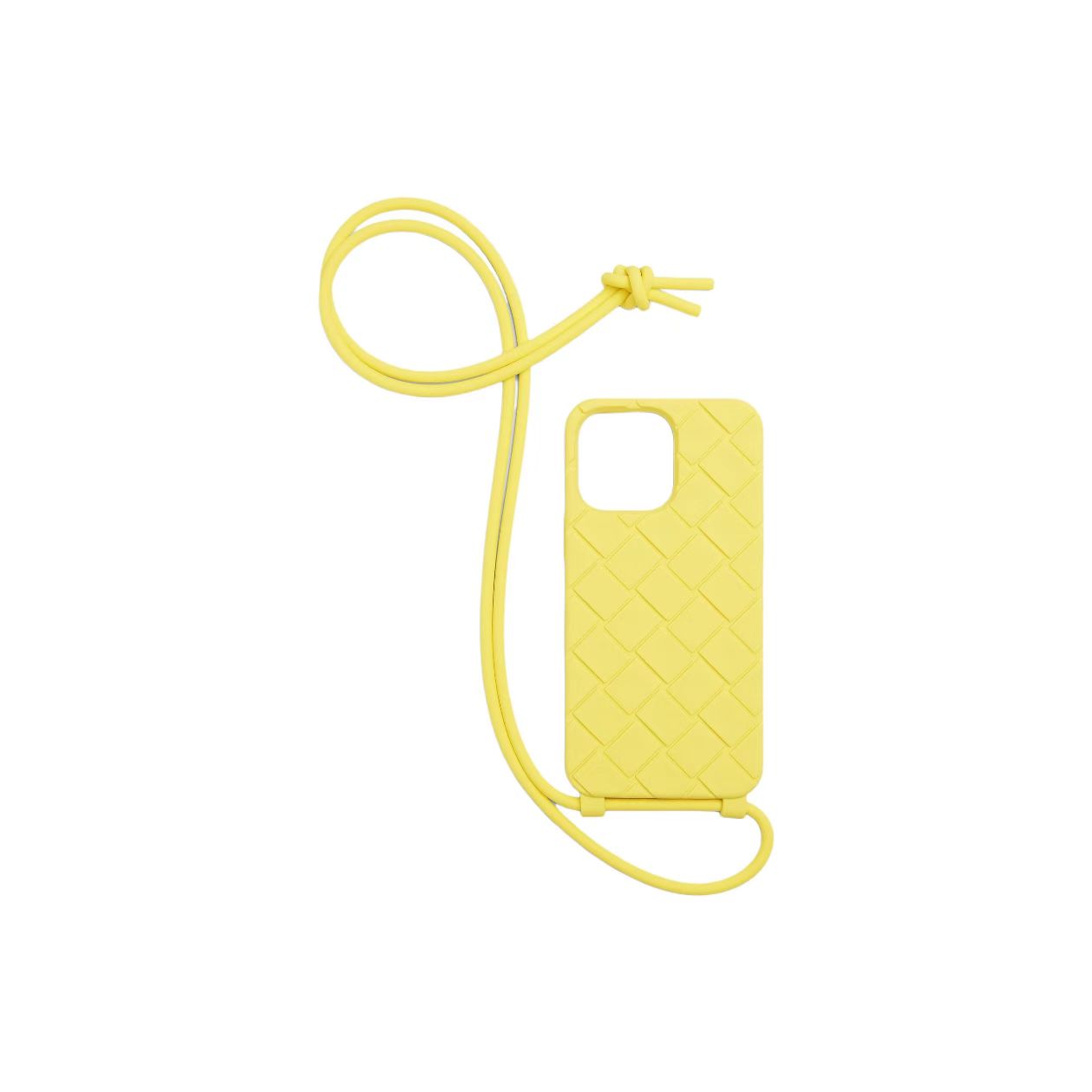 Yellow Phone Case with Lanyard