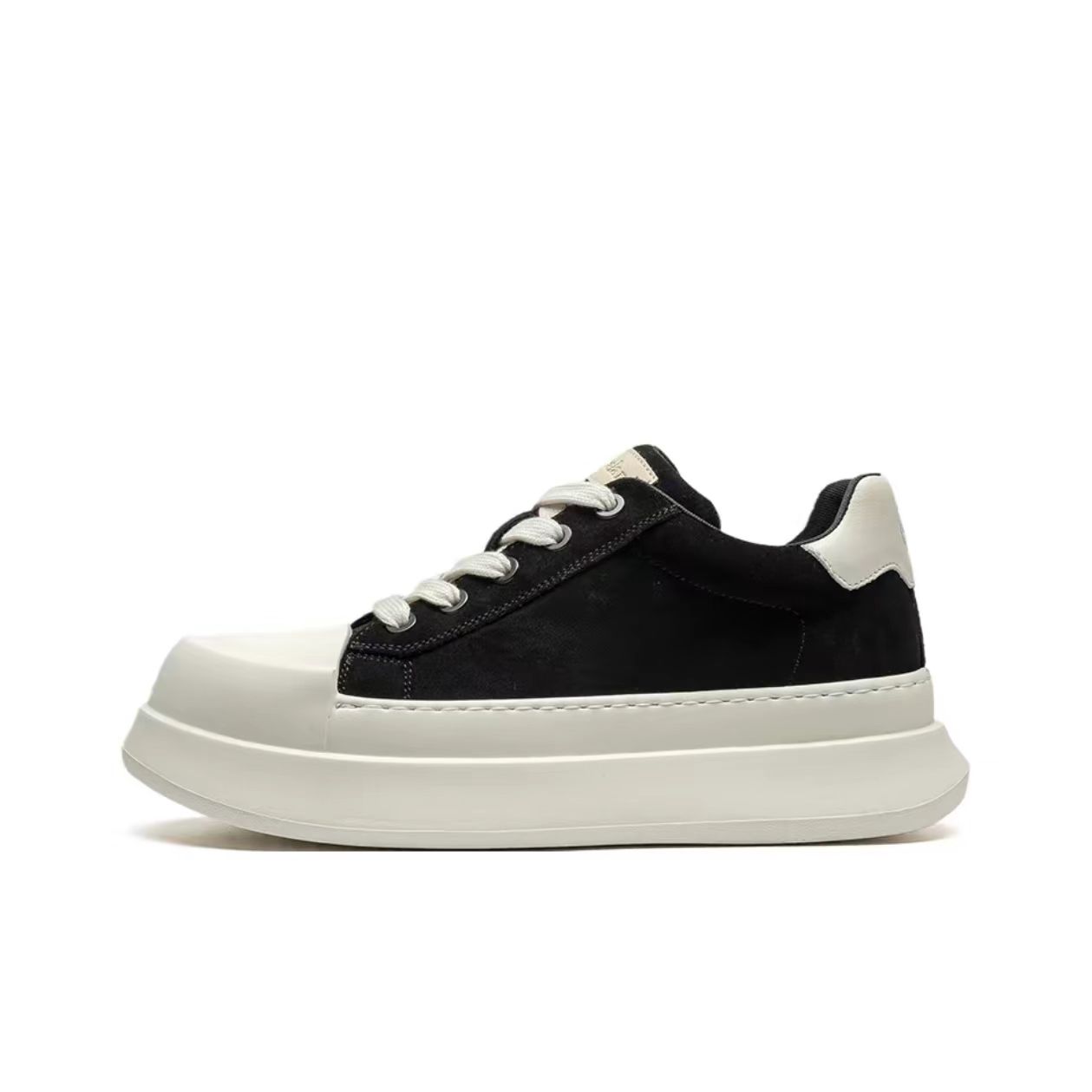 Black and White Platform Sneaker