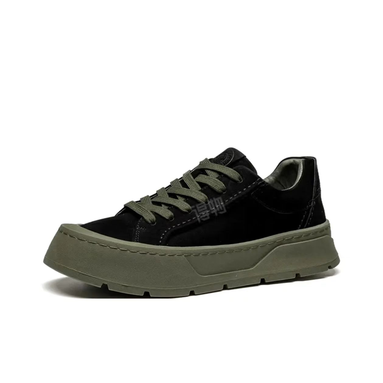 Black and Green Casual Sneaker