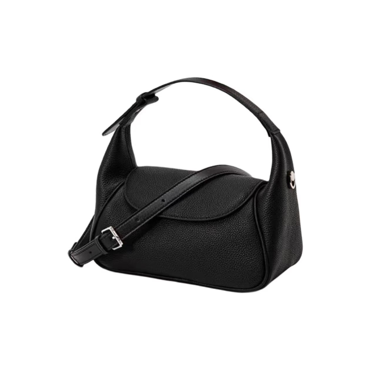 Black Leather Handbag