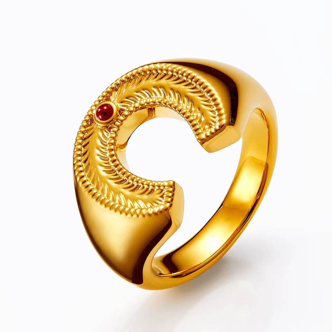 Gold Statement Ring