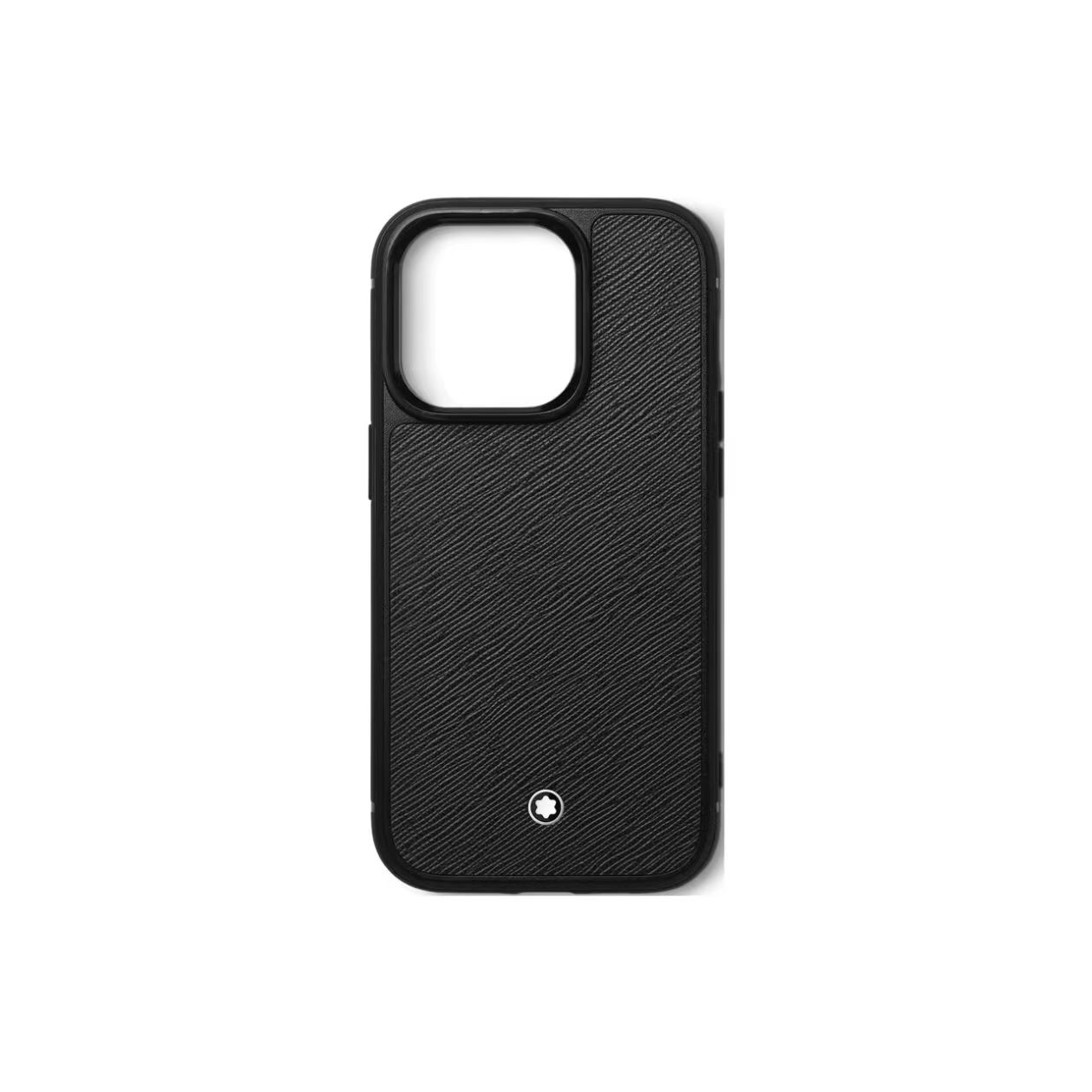 Montblanc Black Leather Phone Case