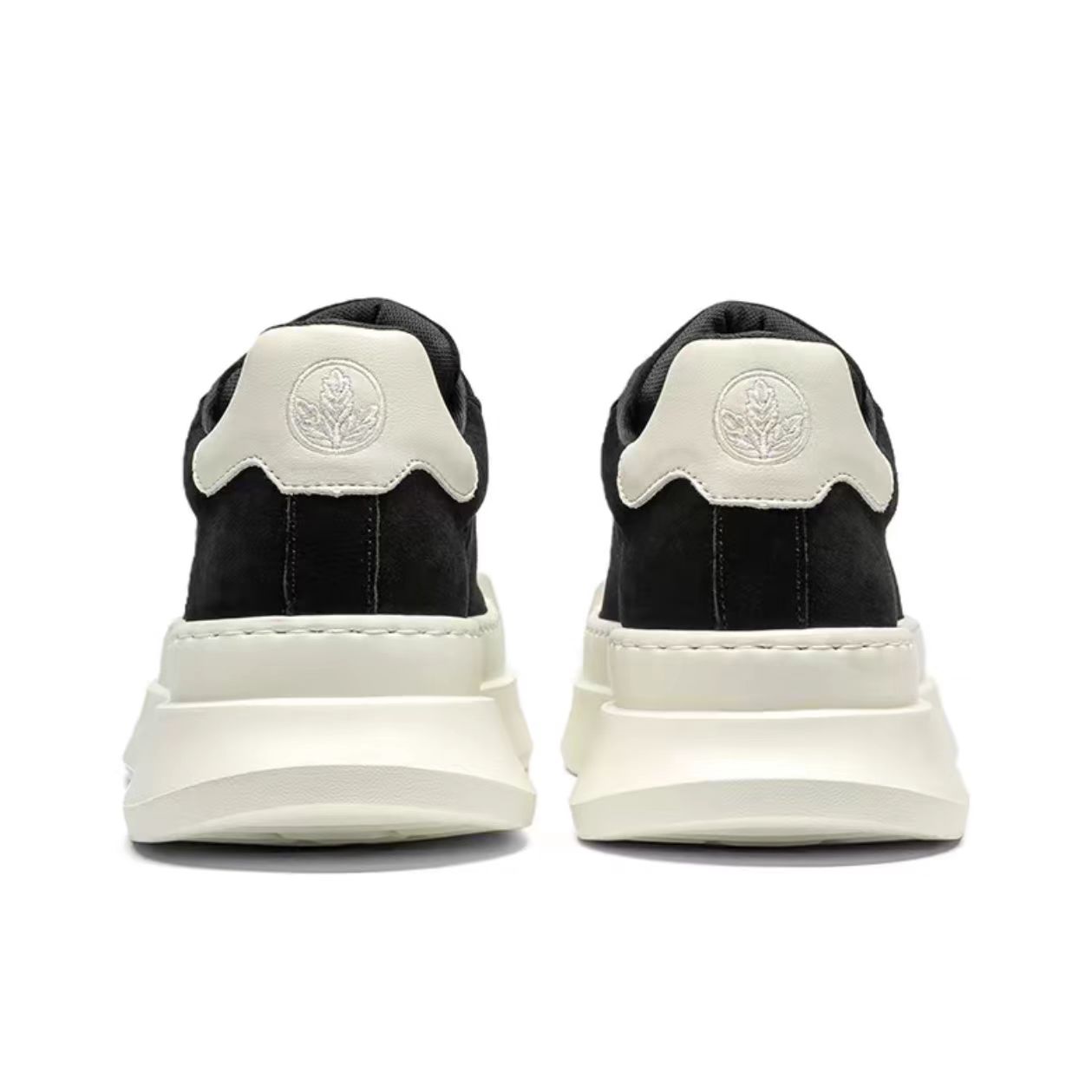 Black and White Platform Sneaker