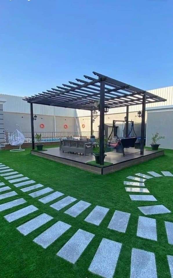 Outdoor Wooden Pergola