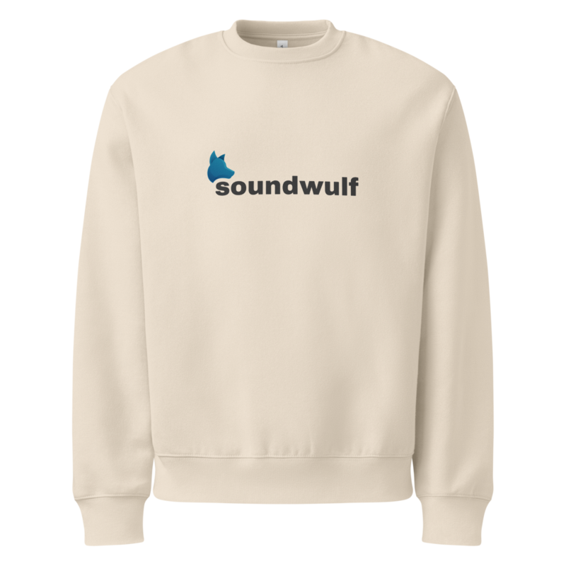 Oversized heavyweight sweatshirt