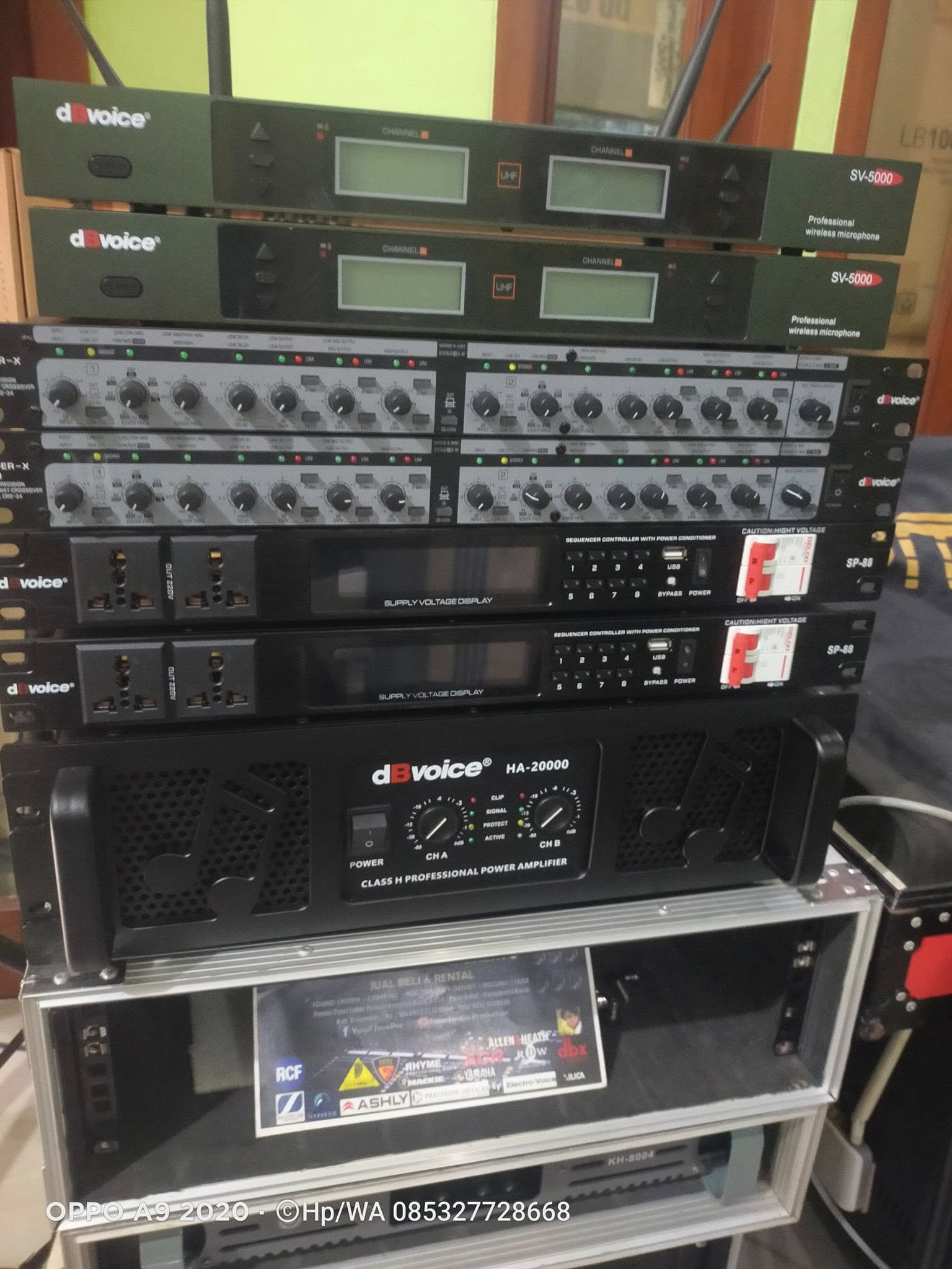 Power Amplifier dBVoice HA-20000 Class H Power Balap 