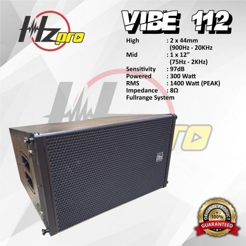 Line Array Speaker HzPro VIBE-112 12Inc+Tweeter