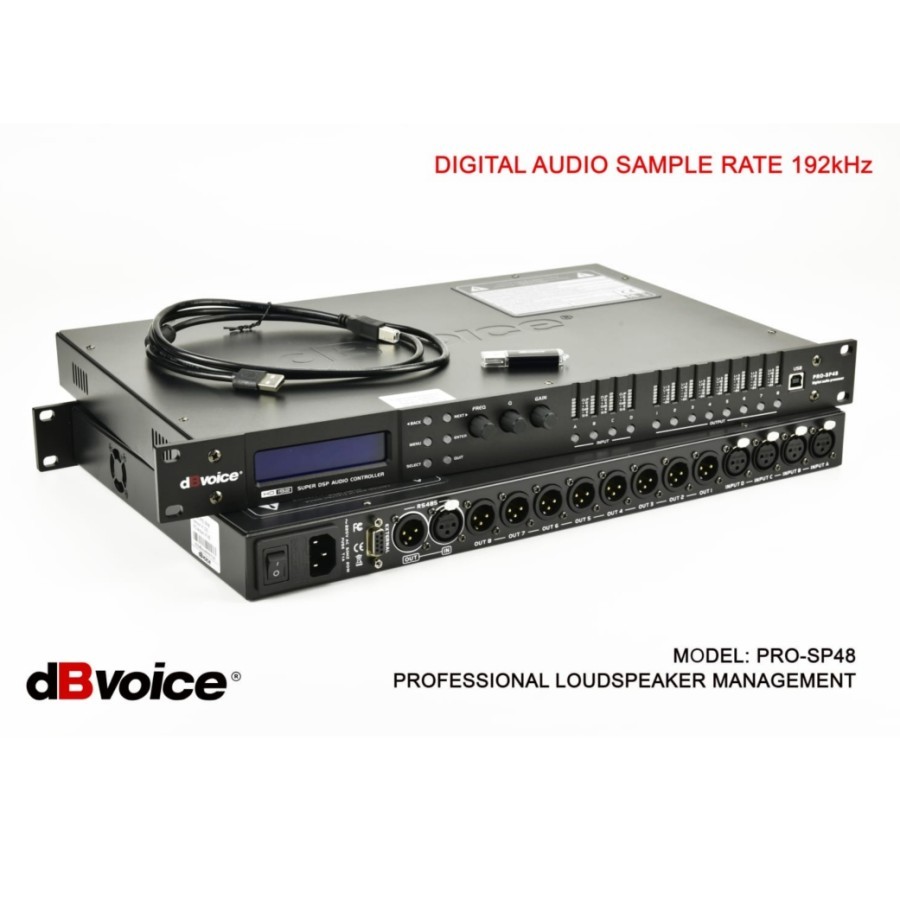 DLMS dBVoice PRO-SP48 MANAGEMENT SPEAKER 4IN 8OUT