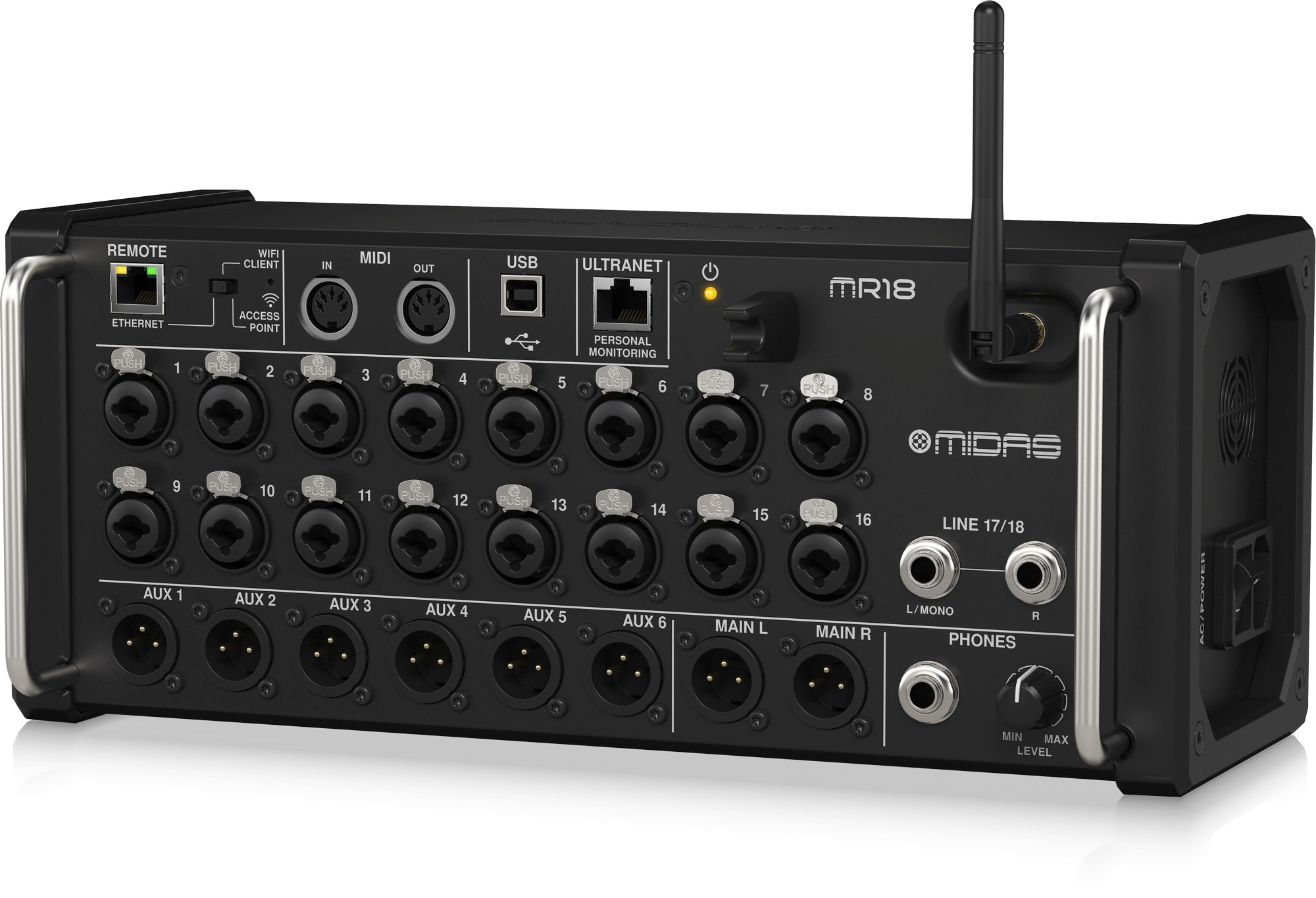 Software Mixer Digital Midas MR18 Digital Mixer Remote PC/Laptop