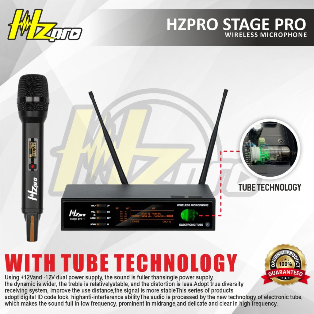 HZPRO Stage Pro 1 Wireless Microphone