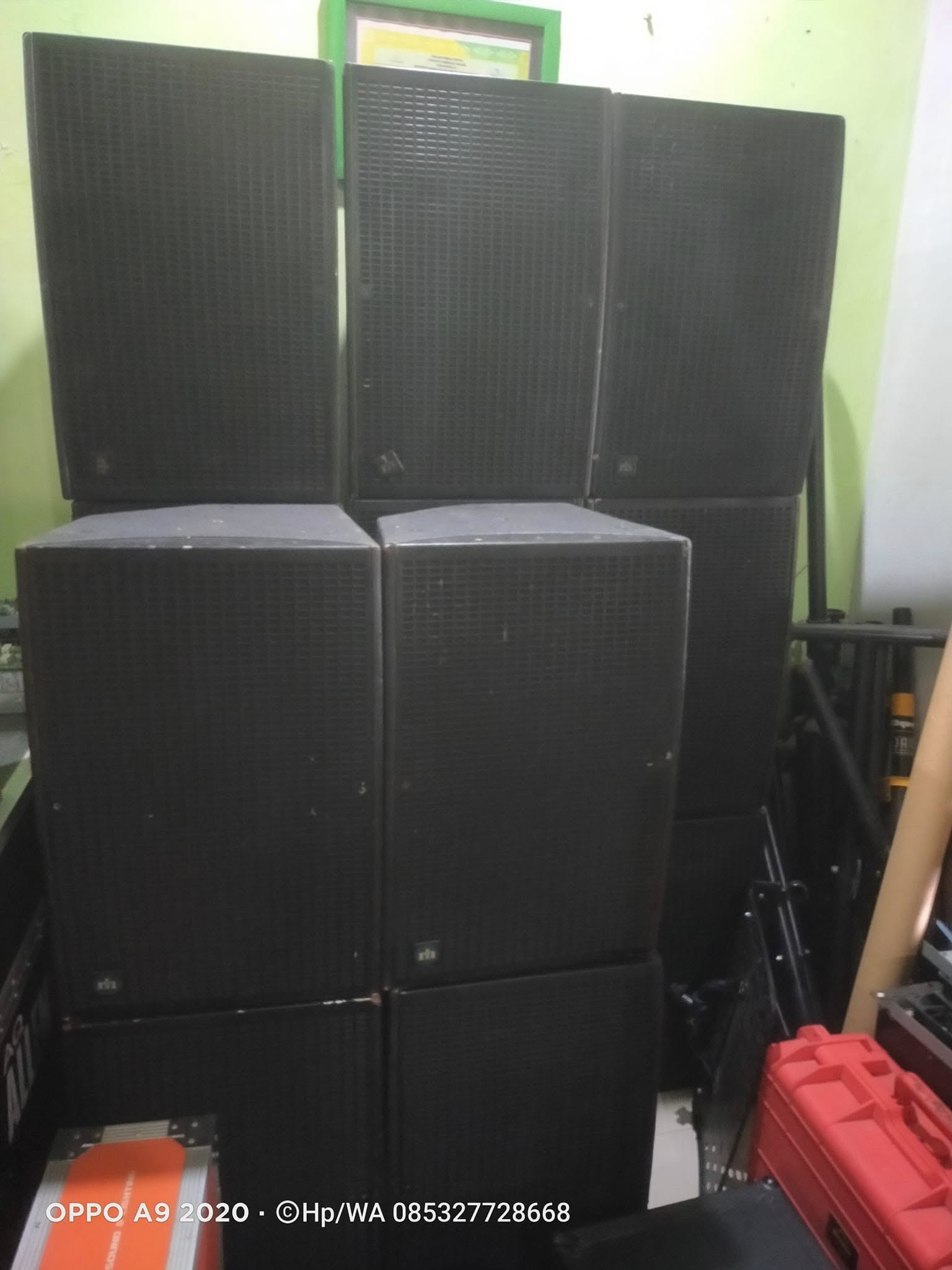 Speaker Pasif RENKUS HEINZ RH SGX121 Second Original harga per 1set/sepasang (Ready 10box)