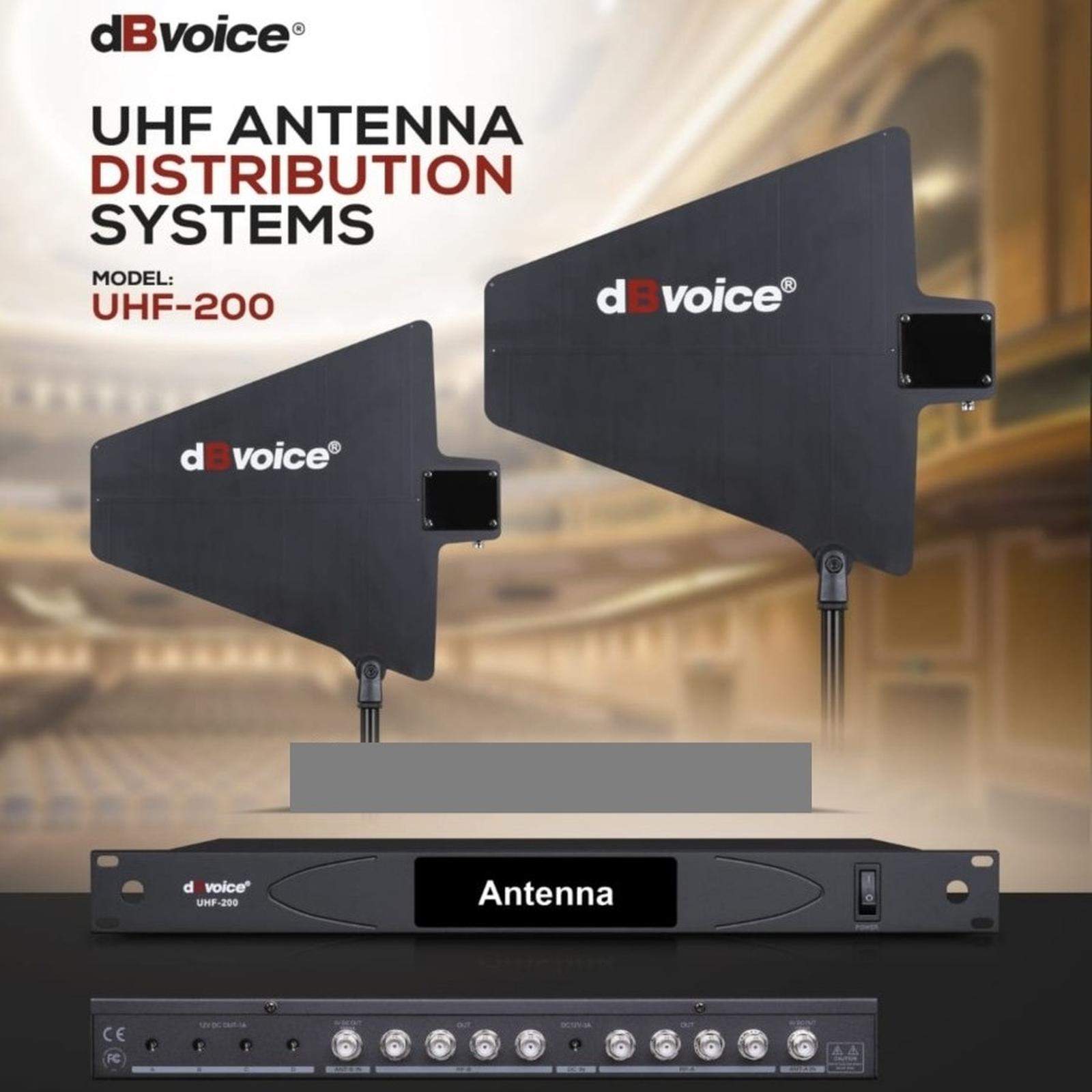 dBVoice UHF-200 Wireless Antenna Distribution System
