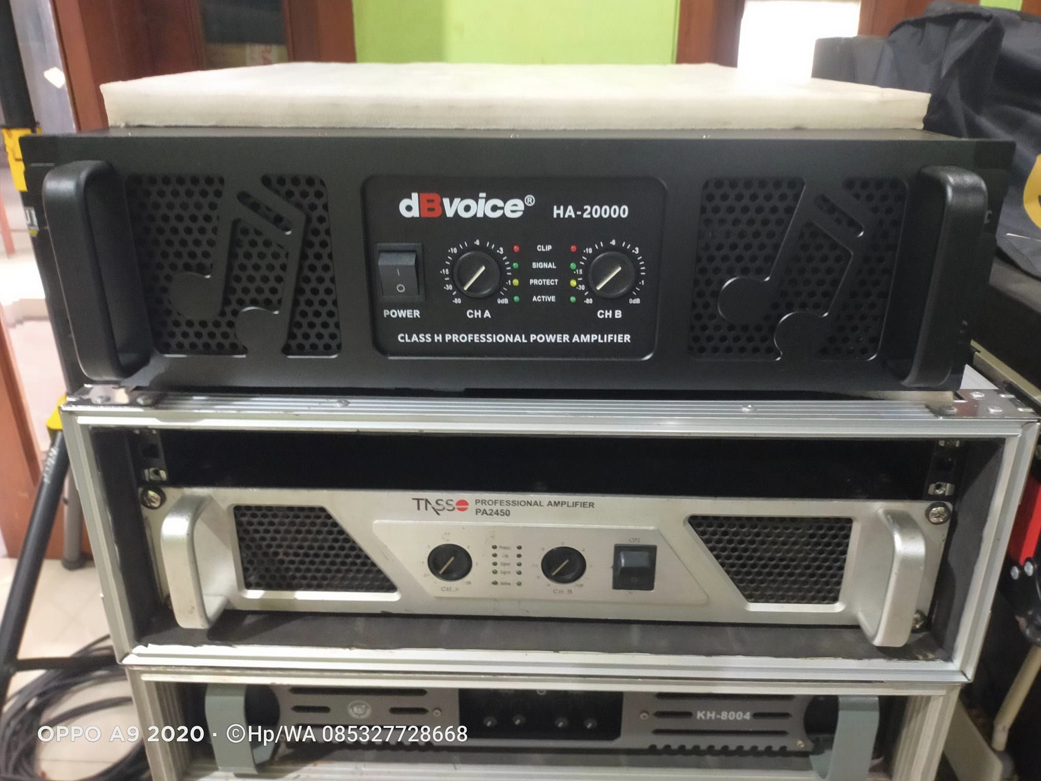 Power Amplifier dBVoice HA-20000 Class H Power Balap 