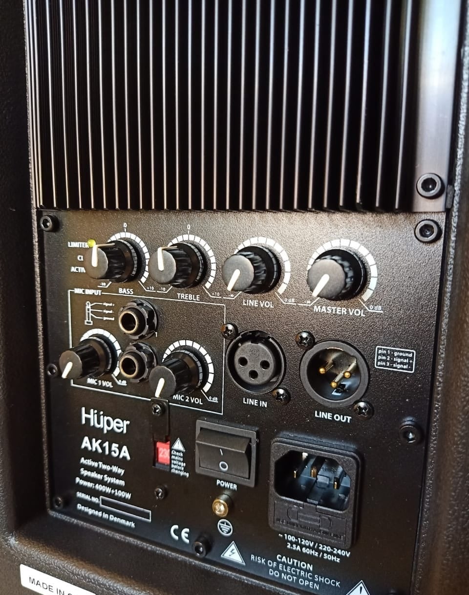 Speaker Aktif Huper AK15 15Inc 500Watt per 1Set (Sepasang)