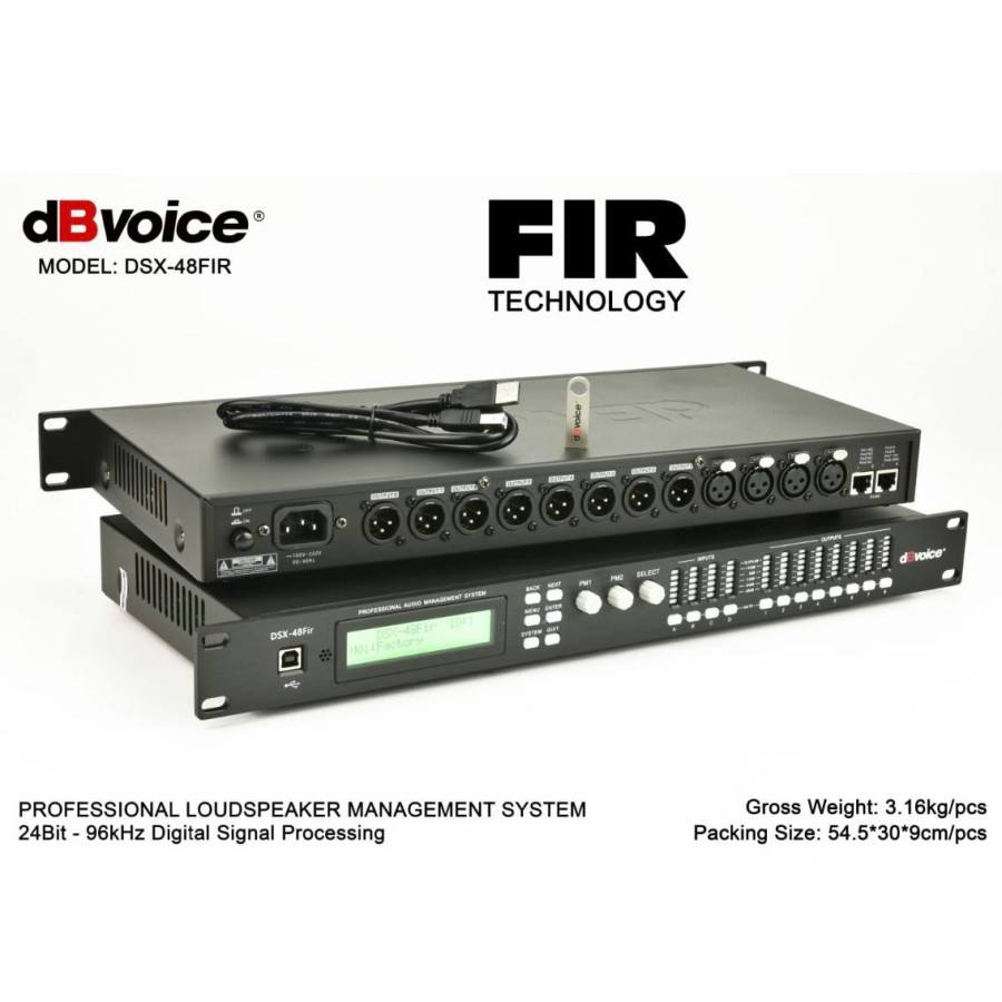 Software DLMS dBVoice DSX-48FIR 4in8out Remote PC/Laptop