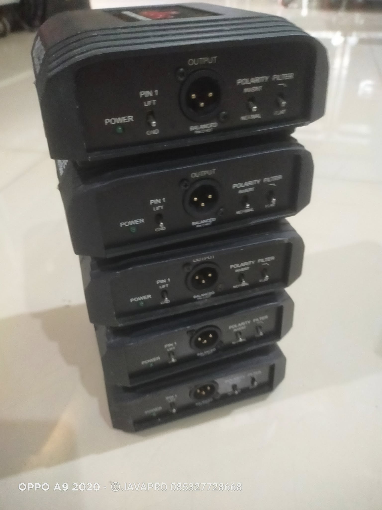 DI BOX DBX db12 Active Direct Box original second mulus per 1unit