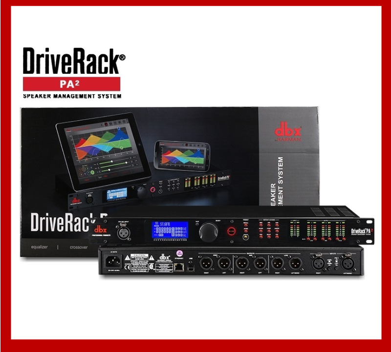 Software DLMS DBX PA2 2in 6out Digital Signal Processor Remote PC/Laptop/Android