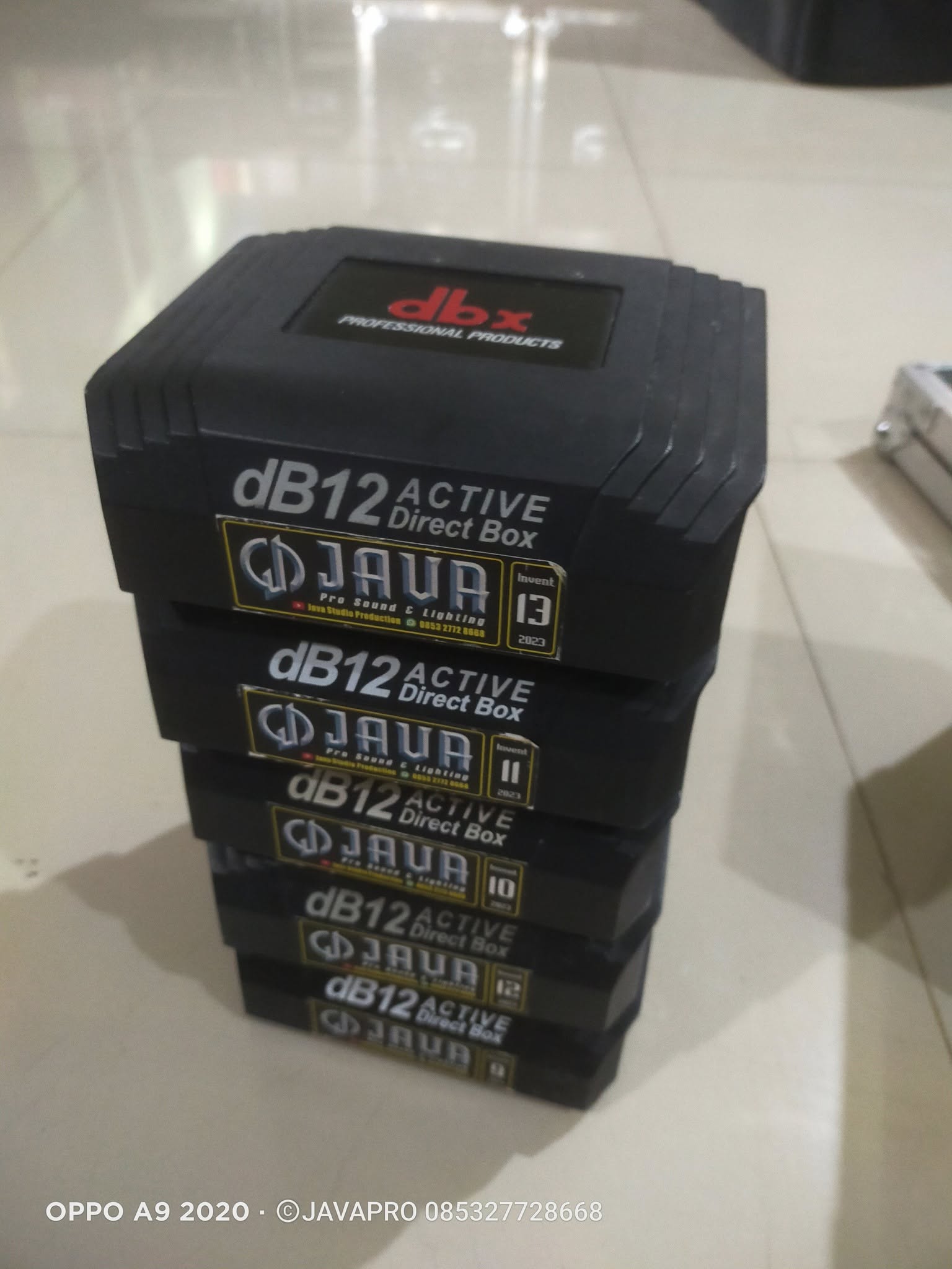 DI BOX DBX db12 Active Direct Box original second mulus per 1unit