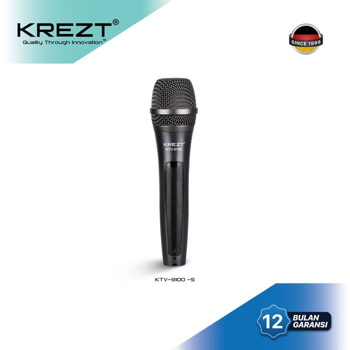 Mic Kabel Krezt KTV-9100 Dynamic Microphone 
