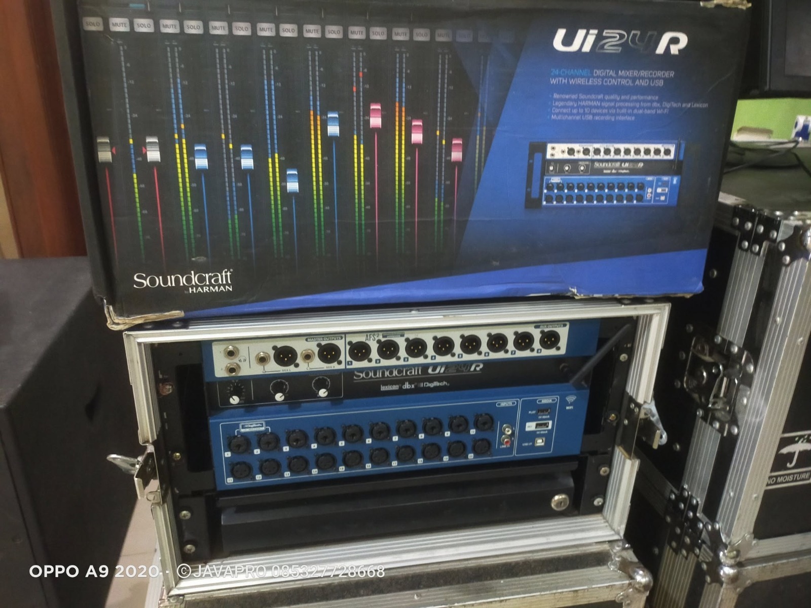 Soundcraft Ui24R Digital Mixer Second Original Istimewa
