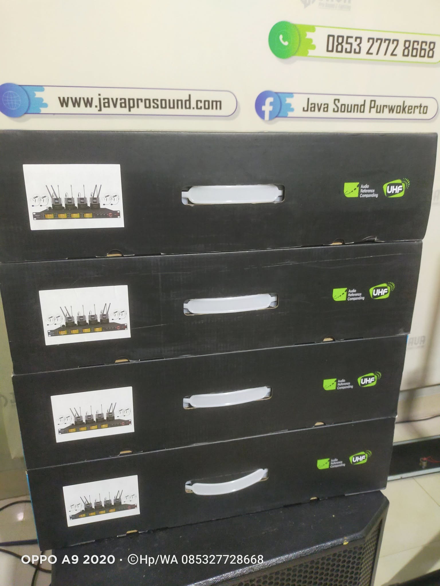 Mic Wireless Ashley M114 ClipOn isi 4 