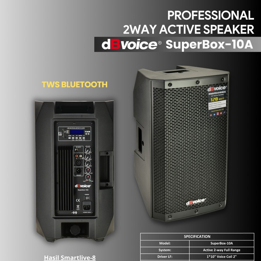 dBVoice SuperBox-10A 10 Inc per 1 unit 