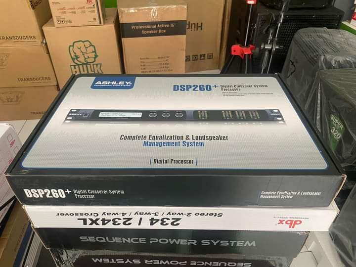 DLMS ASHLEY DSP260+ DLMS Processor Crossover System 