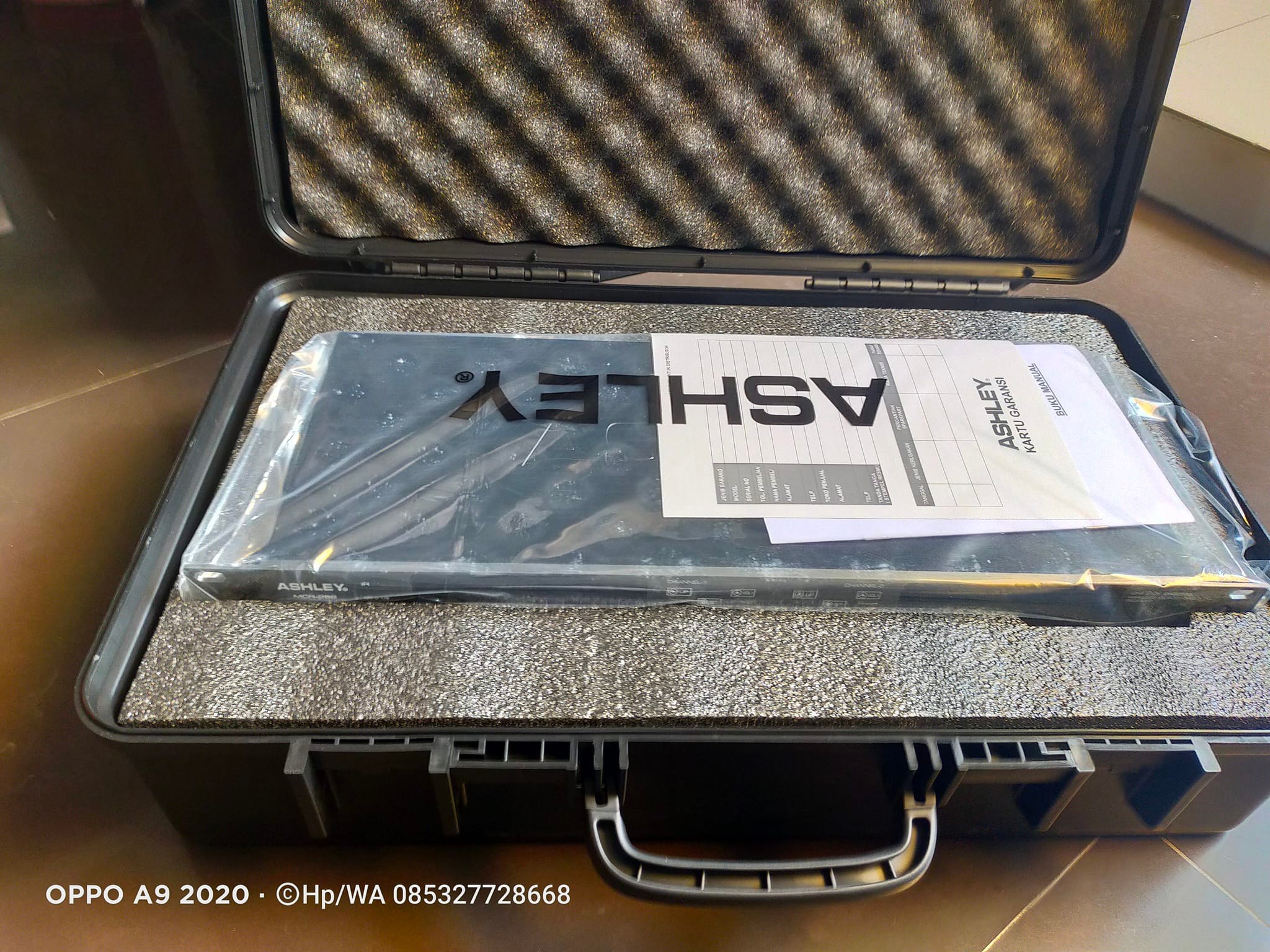 Mic Wireless Ashley MCR-268 Digital UHF Wireless Microphone