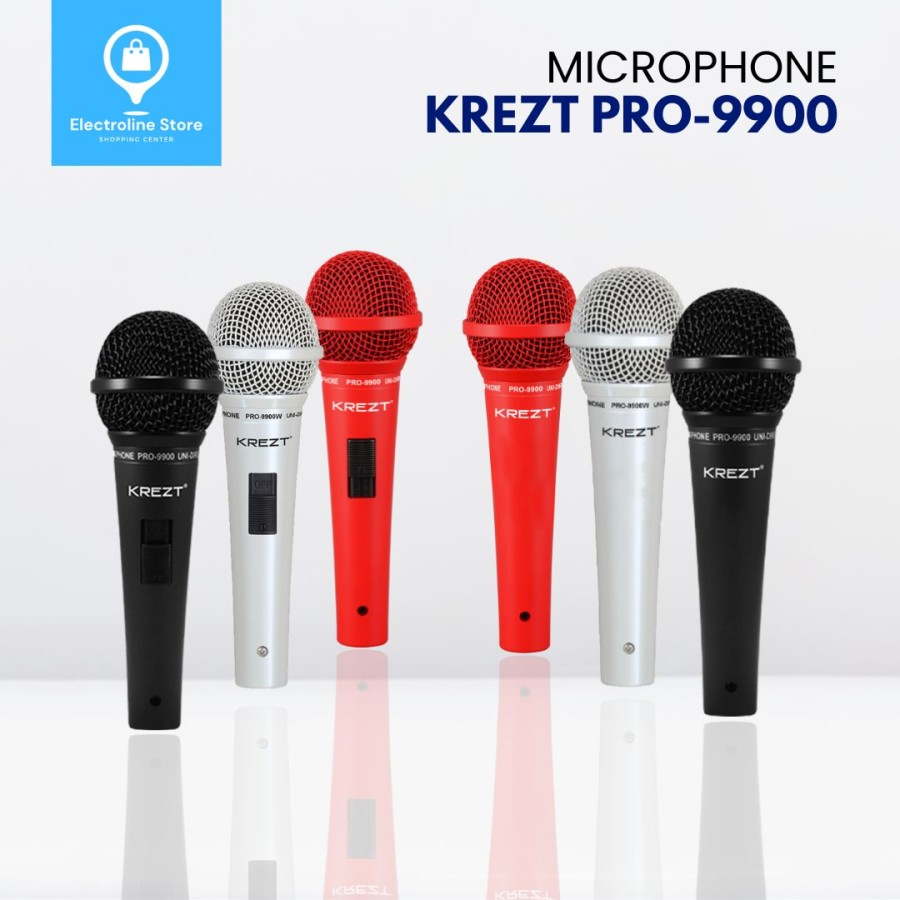 Mic Kabel Krezt PRO-9900 Dynamic Microphone