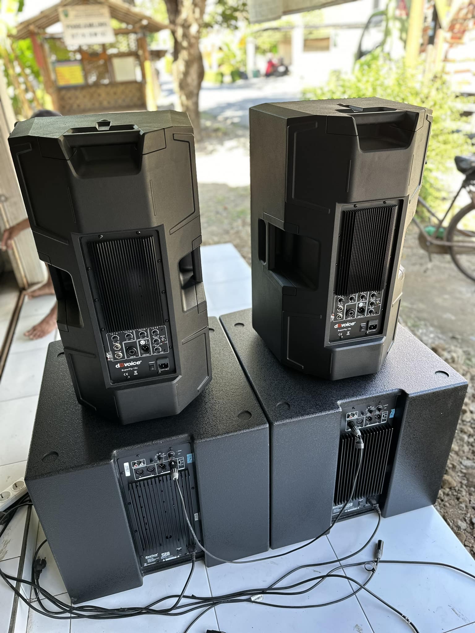 Speaker Aktif Subwoofer BARETONE SW18 - 18Inc per 1set(sepasang)