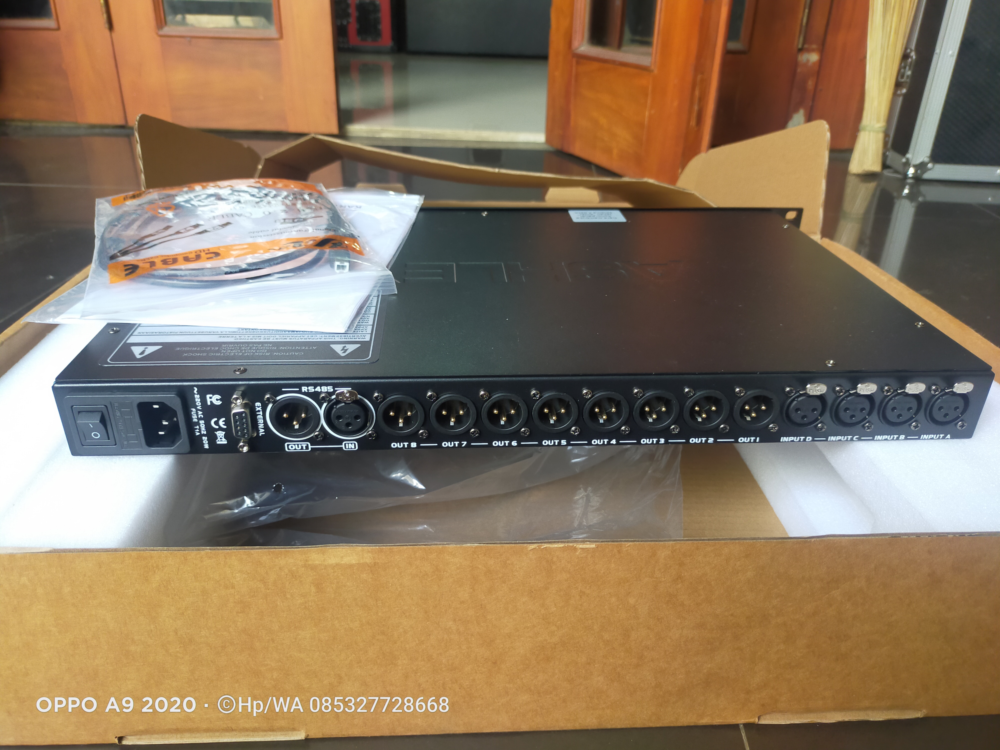 DLMS ASHLEY LMS4080Pro 4in8out Speaker Manajemen