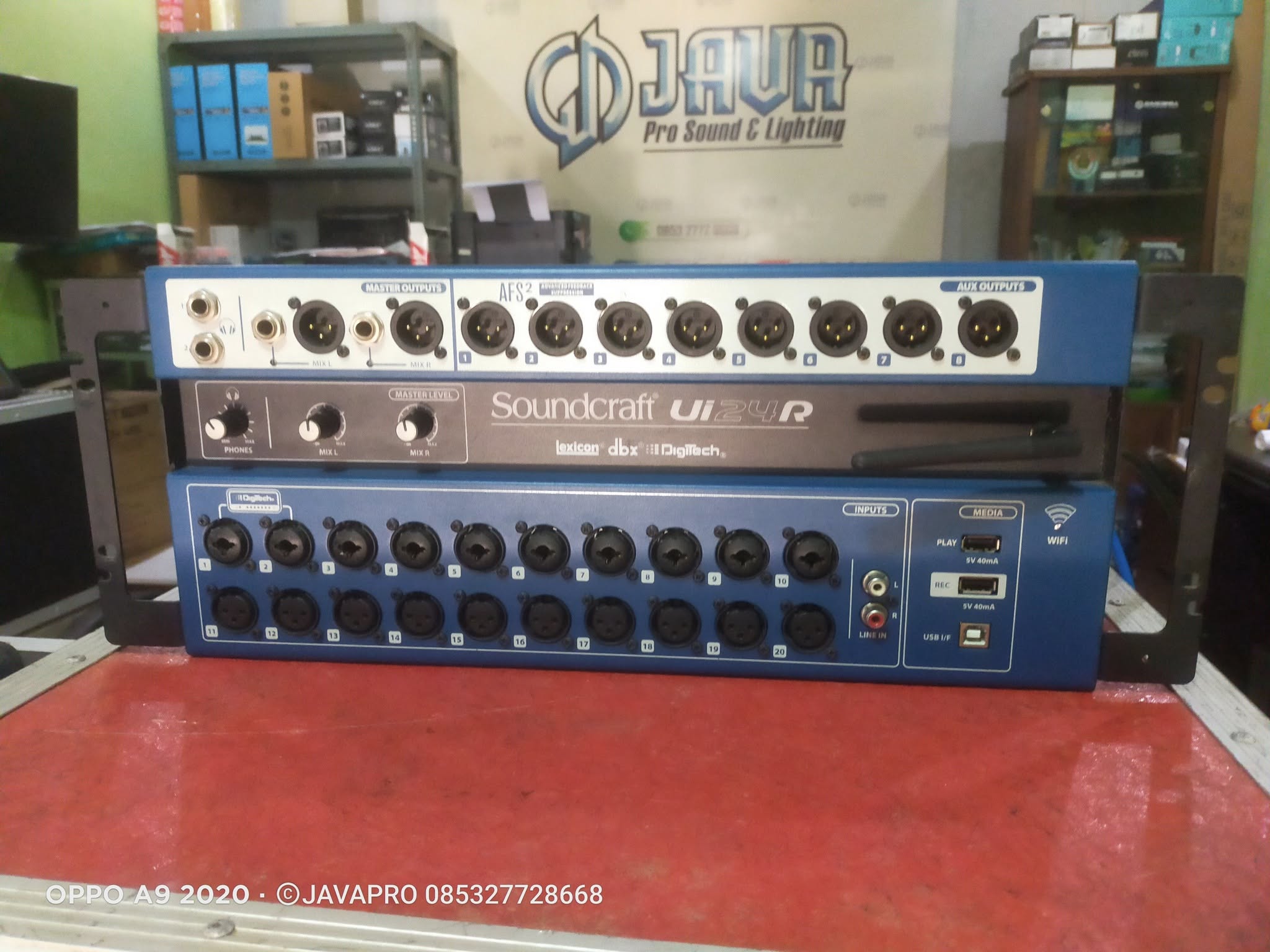 Soundcraft Ui24R Digital Mixer Second Original Istimewa